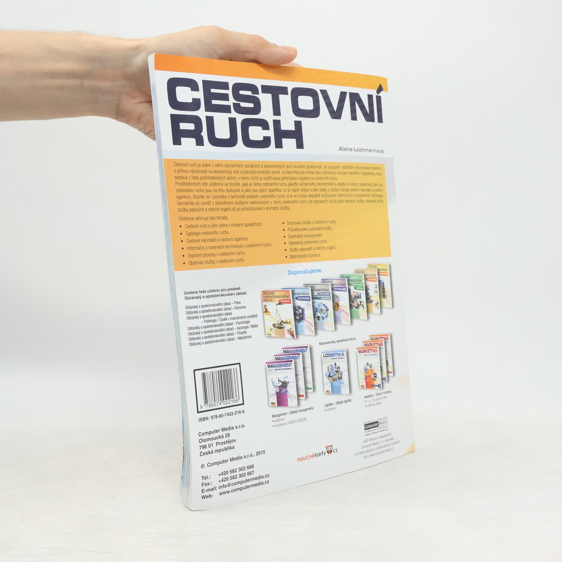 Alena Lochmannová Cestovní ruch