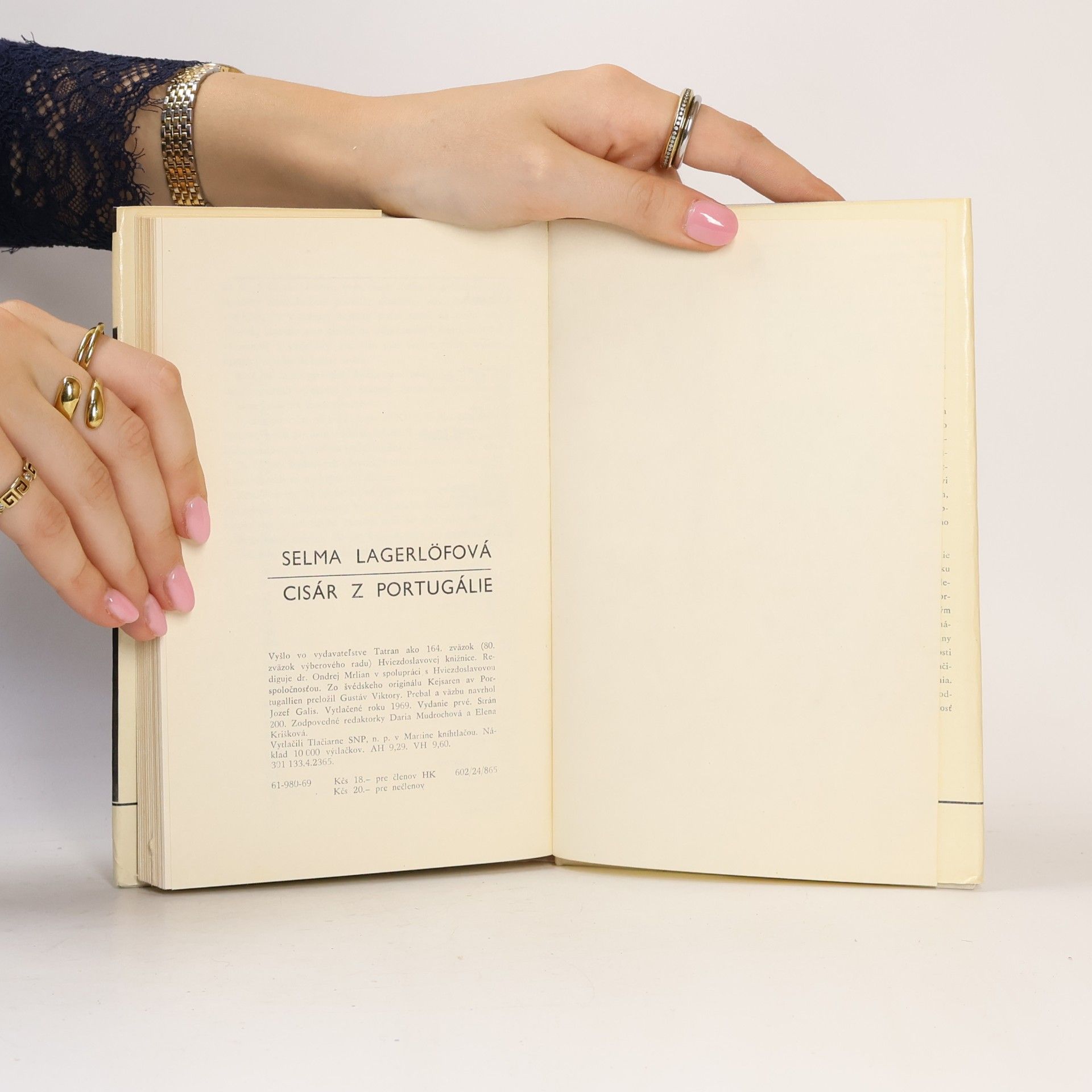 Selma Lagerlöfová Cisár z Portugálie