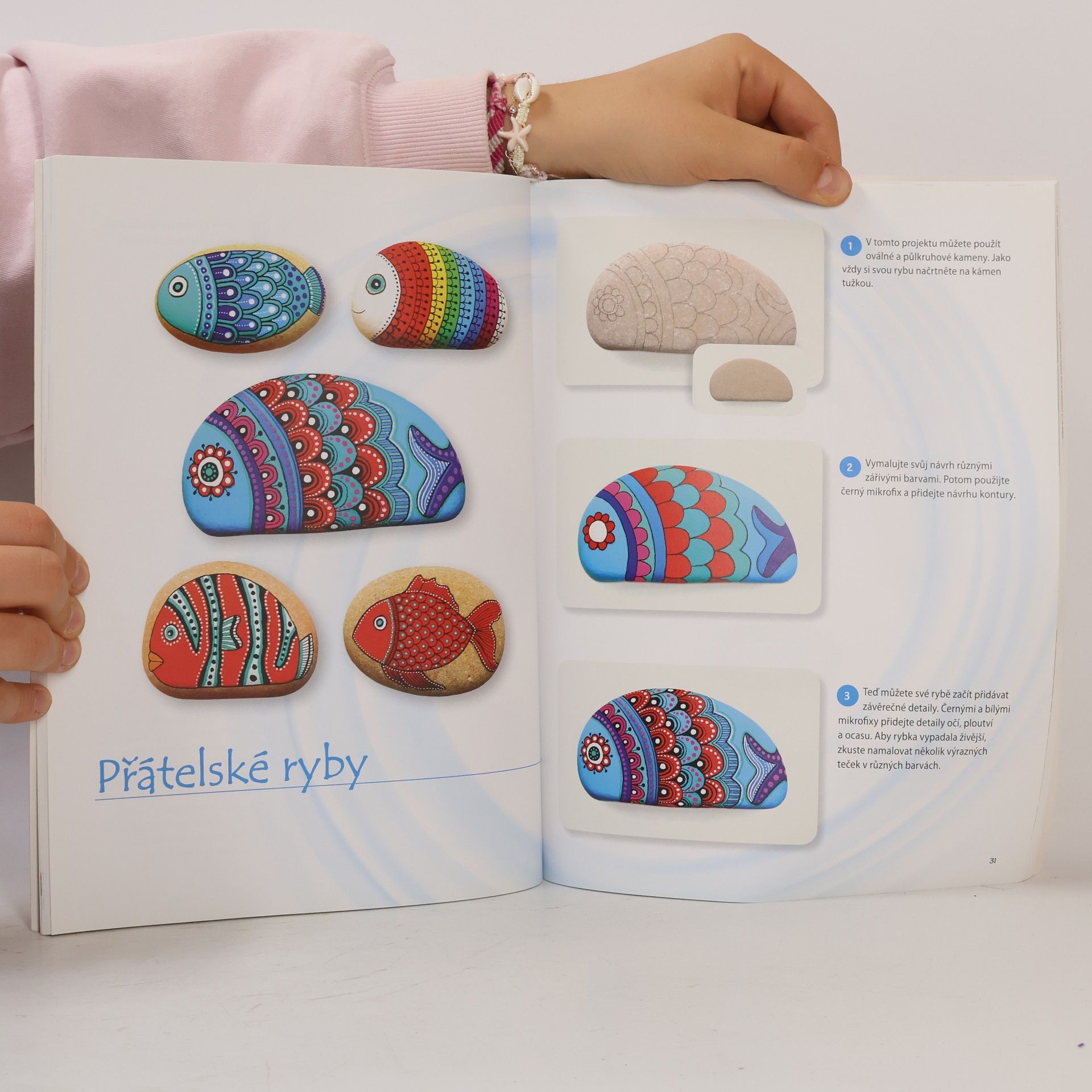 F. Sehnaz Bac Malování na kameny: 30 vzorů, které probudí vaši kreativitu