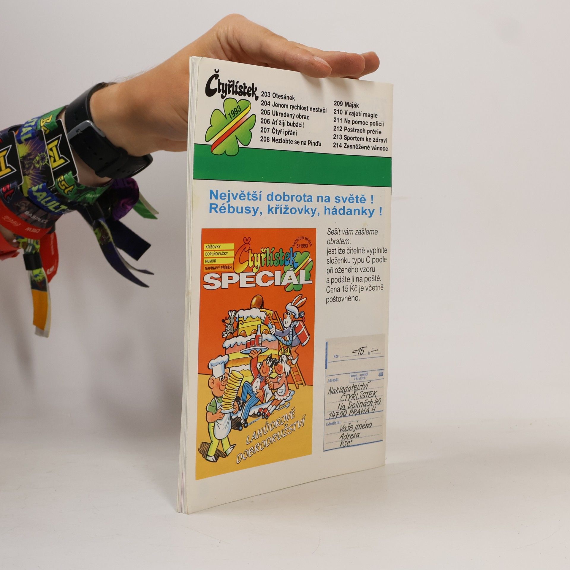 Auteurscollectief Čtyřlístek 212, 10/1993