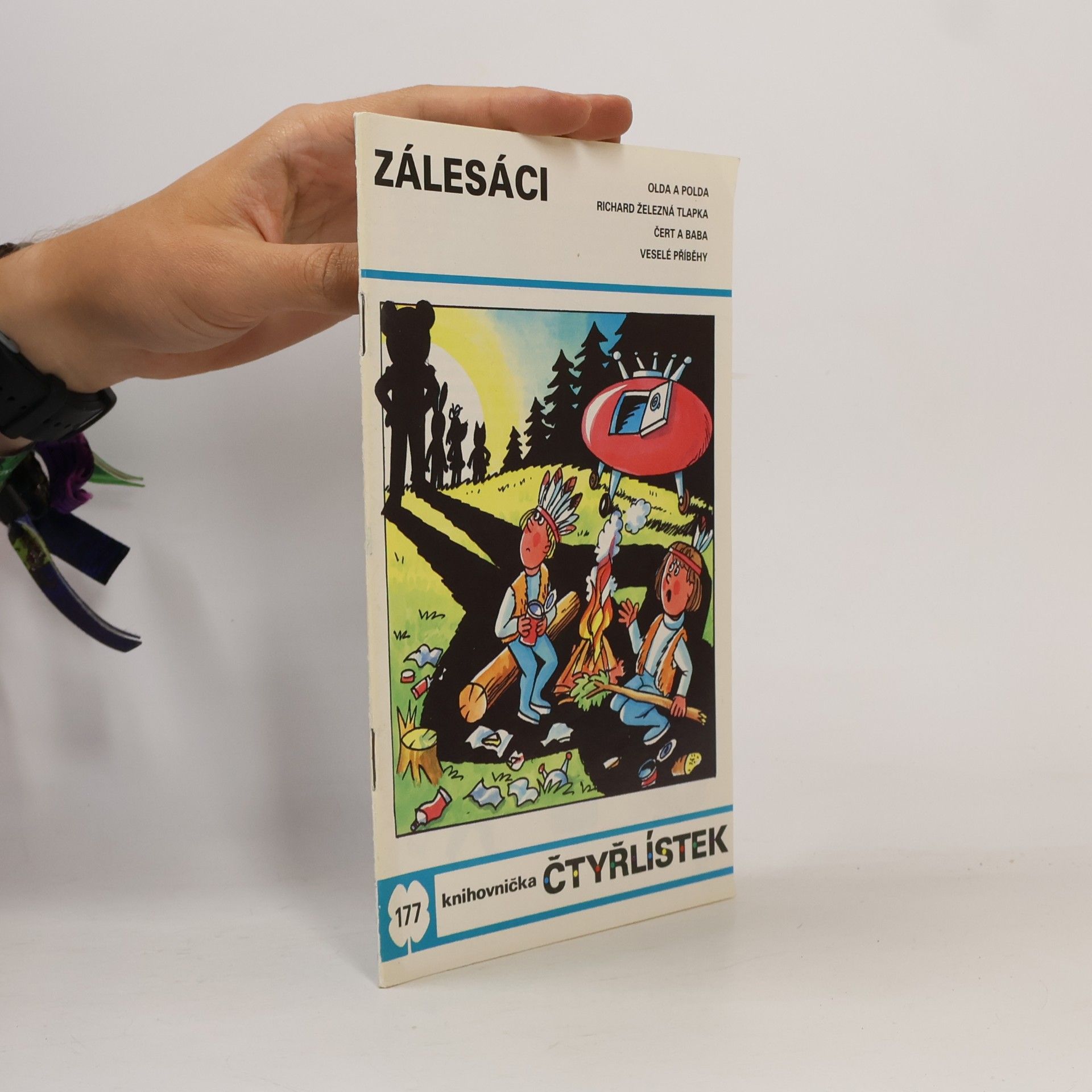 Ljuba Štíplová Čtyřlístek 177. Zálesáci