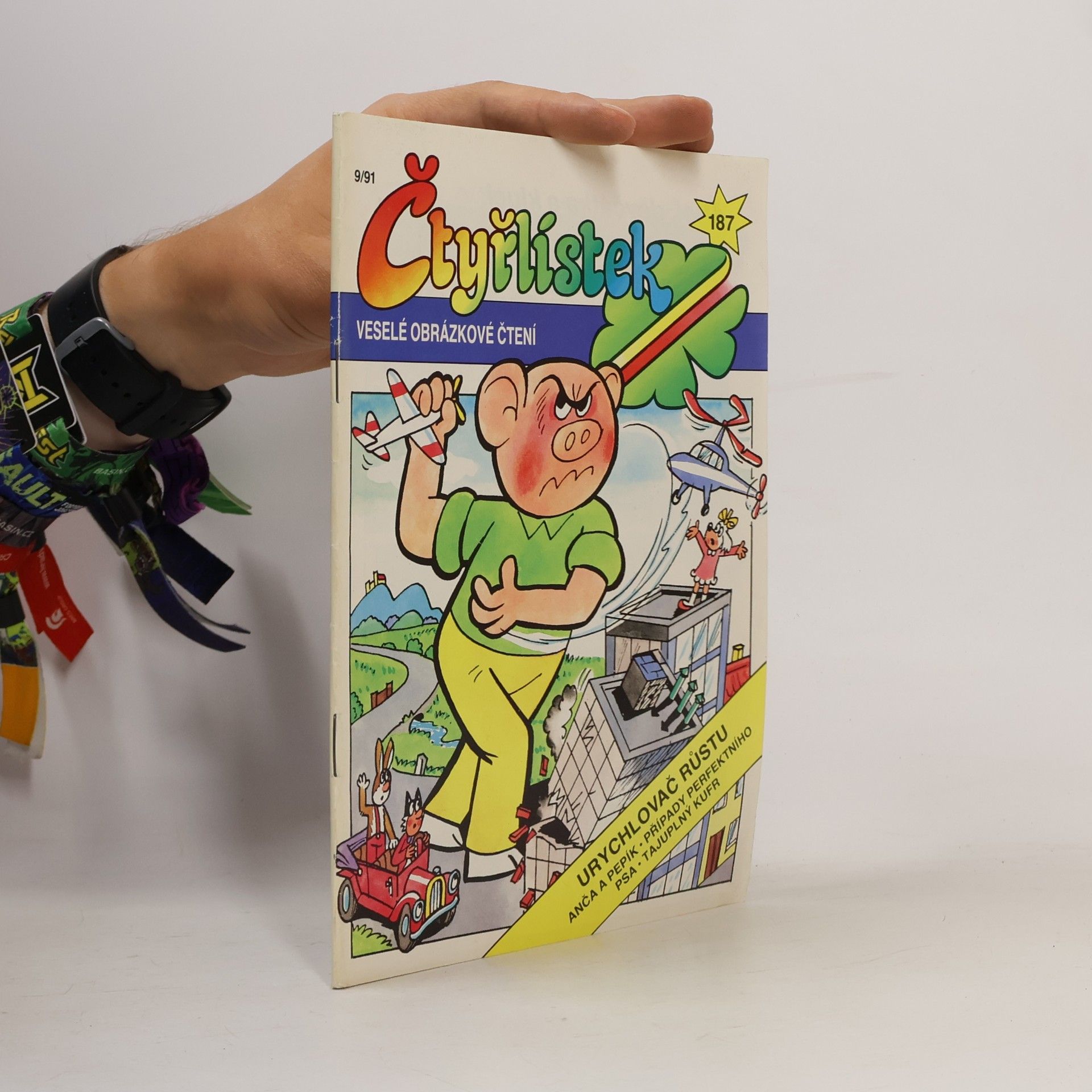 Autores varios Čtyřlístek 187, 9/1991. Urychlovač růstu