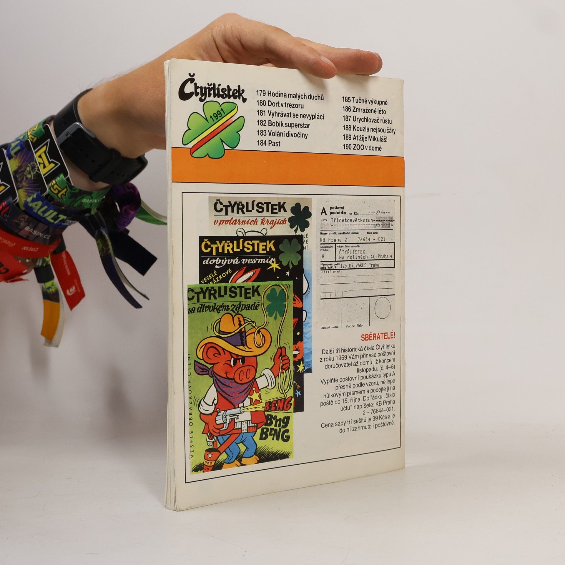 Autorenkollektiv Čtyřlístek 186, 8/1991