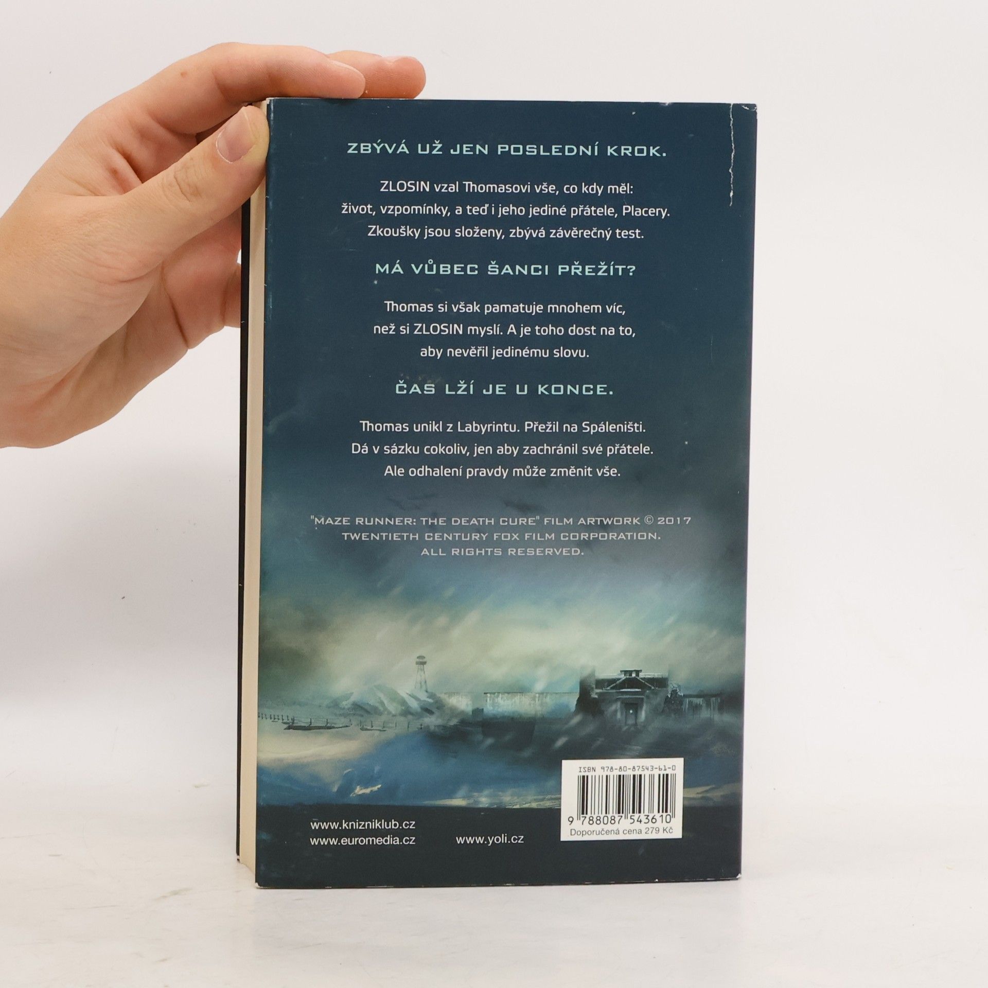 James Dashner Vražedná léčba. Labyrint 3