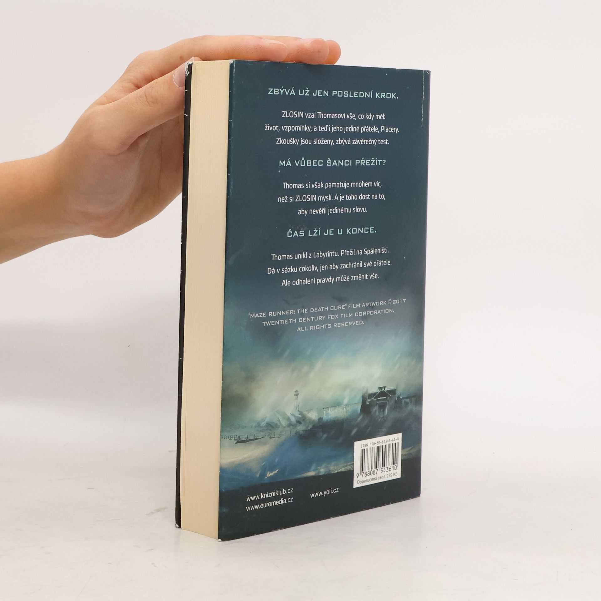 James Dashner Vražedná léčba. Labyrint 3