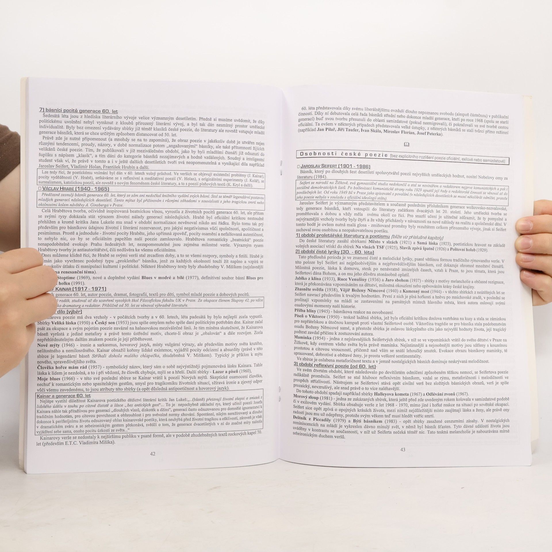 Vladimír Prokop Přehled české literatury 20. století