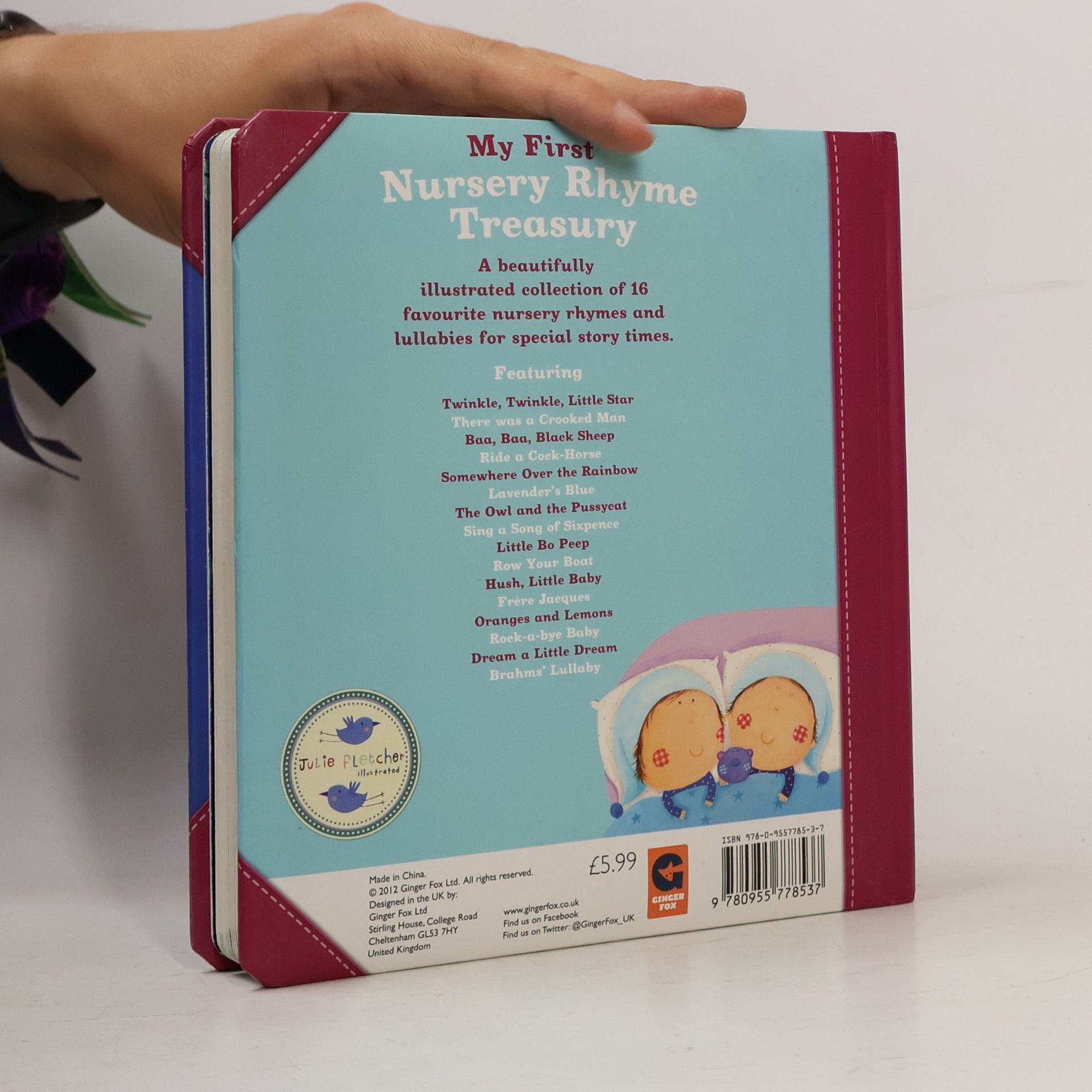 AA.VV. My first nursery rhyme treasury