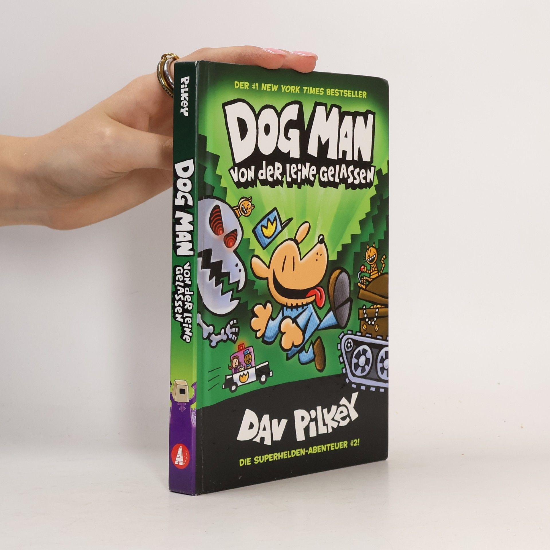 Dav Pilkey Dog Man von der Leine gelassen