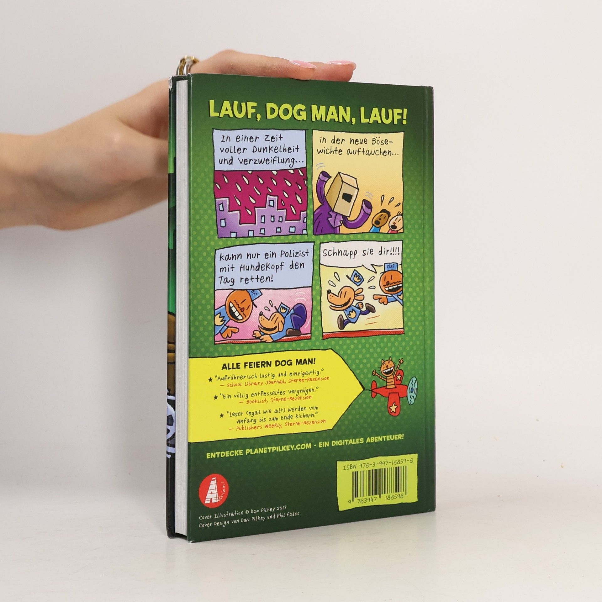 Dav Pilkey Dog Man von der Leine gelassen