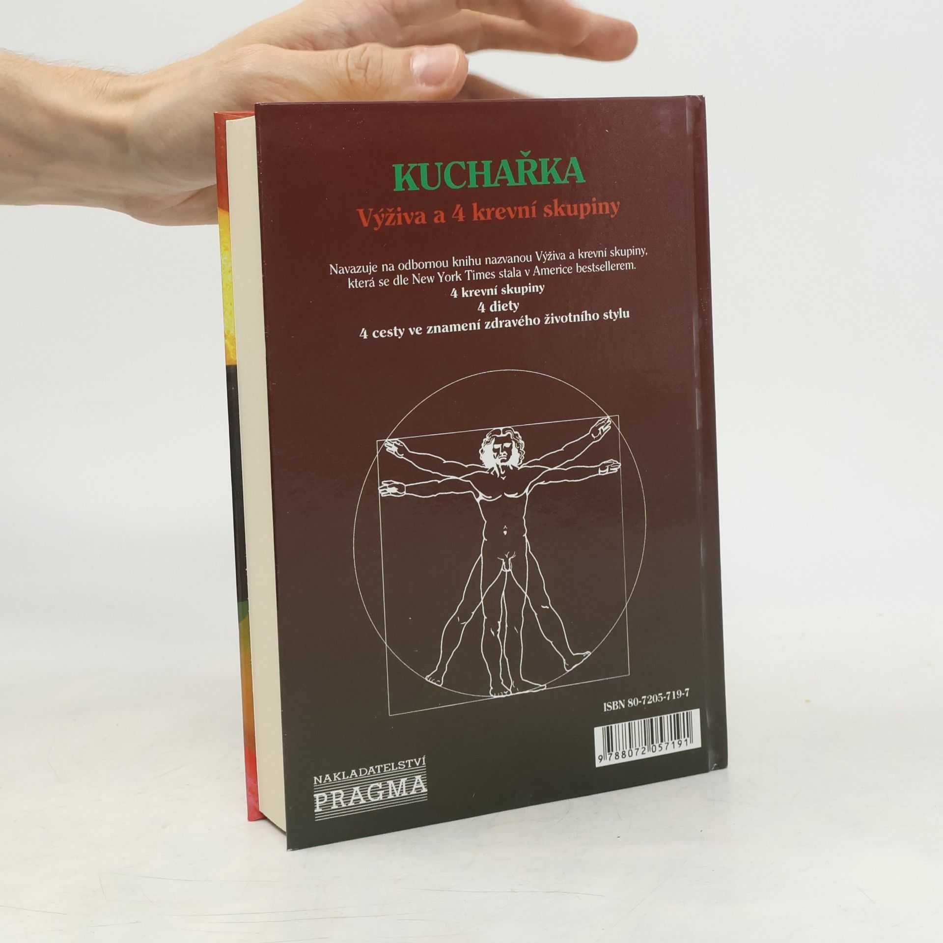 Peter J. D'Adamo Kuchařka. Výživa a 4 krevní skupiny