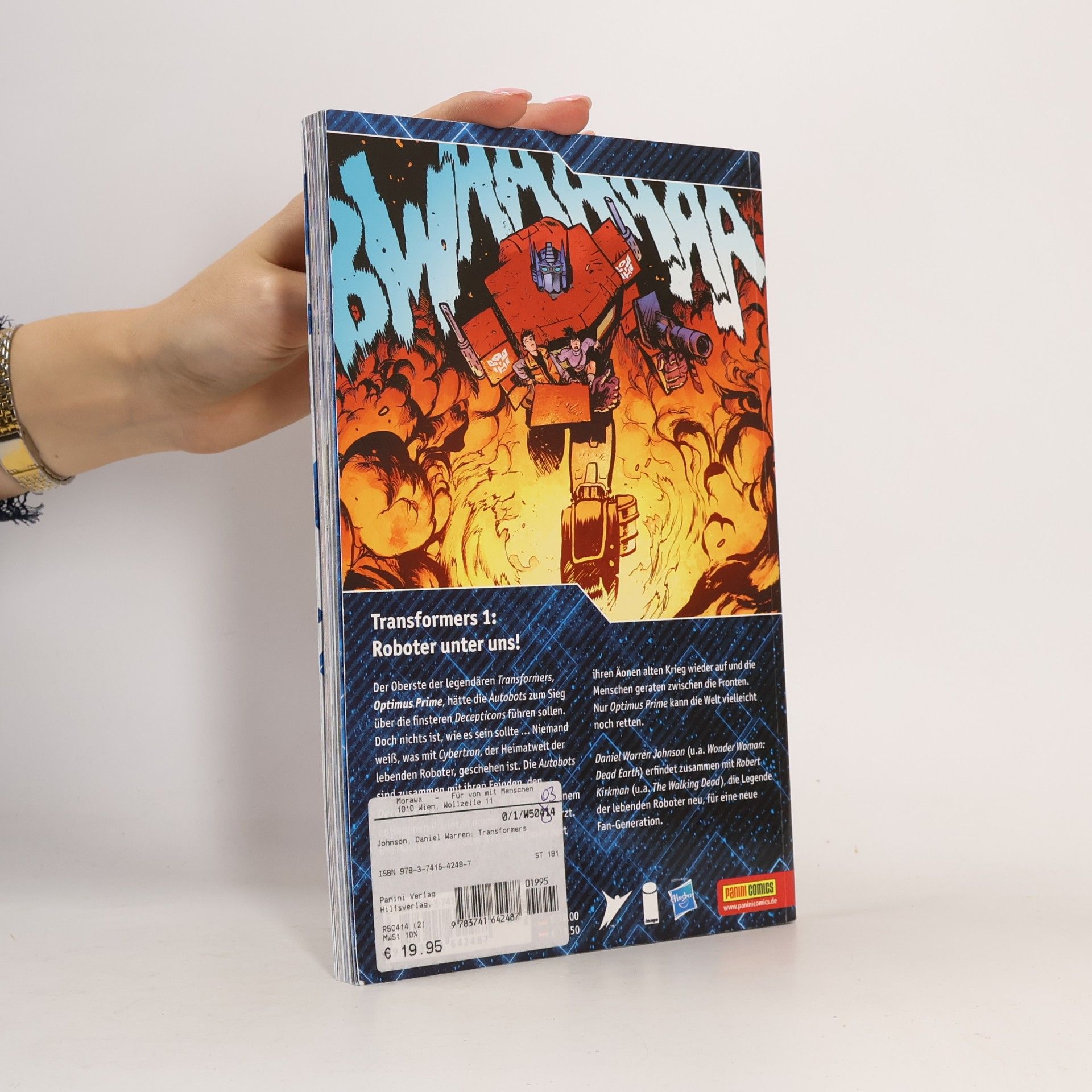 Darien Warren Johnson Transformers - 1: Roboter unter uns!