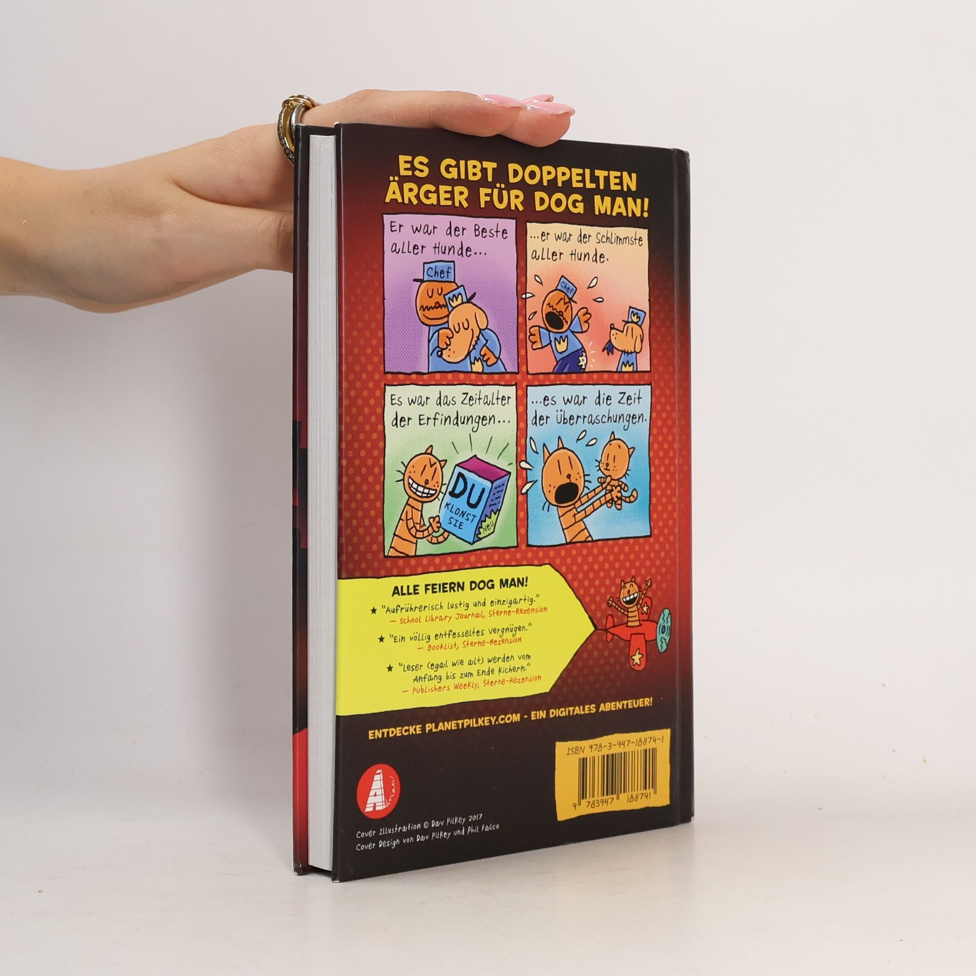Dav Pilkey Dog man - eine Geschichte von zwei Kätzchen