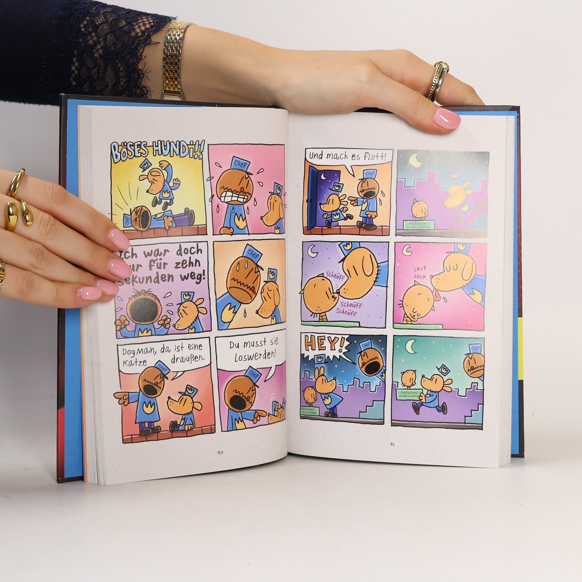 Dav Pilkey Dog man - eine Geschichte von zwei Kätzchen