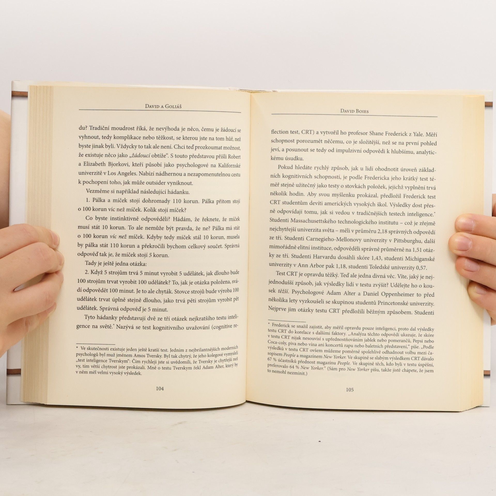 Malcolm Gladwell David a Goliáš. Outsideři, odpadlíci a umění bojovat s obry