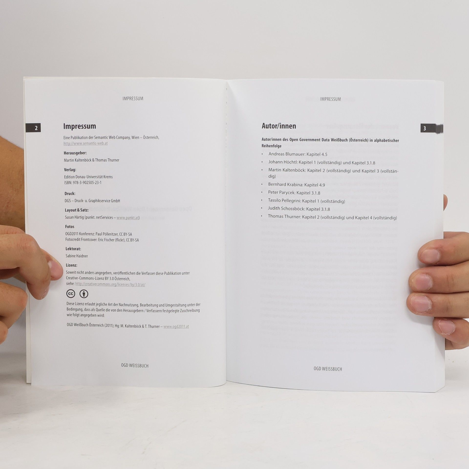 Martin Kaltenböck Open Government Data Weißbuch