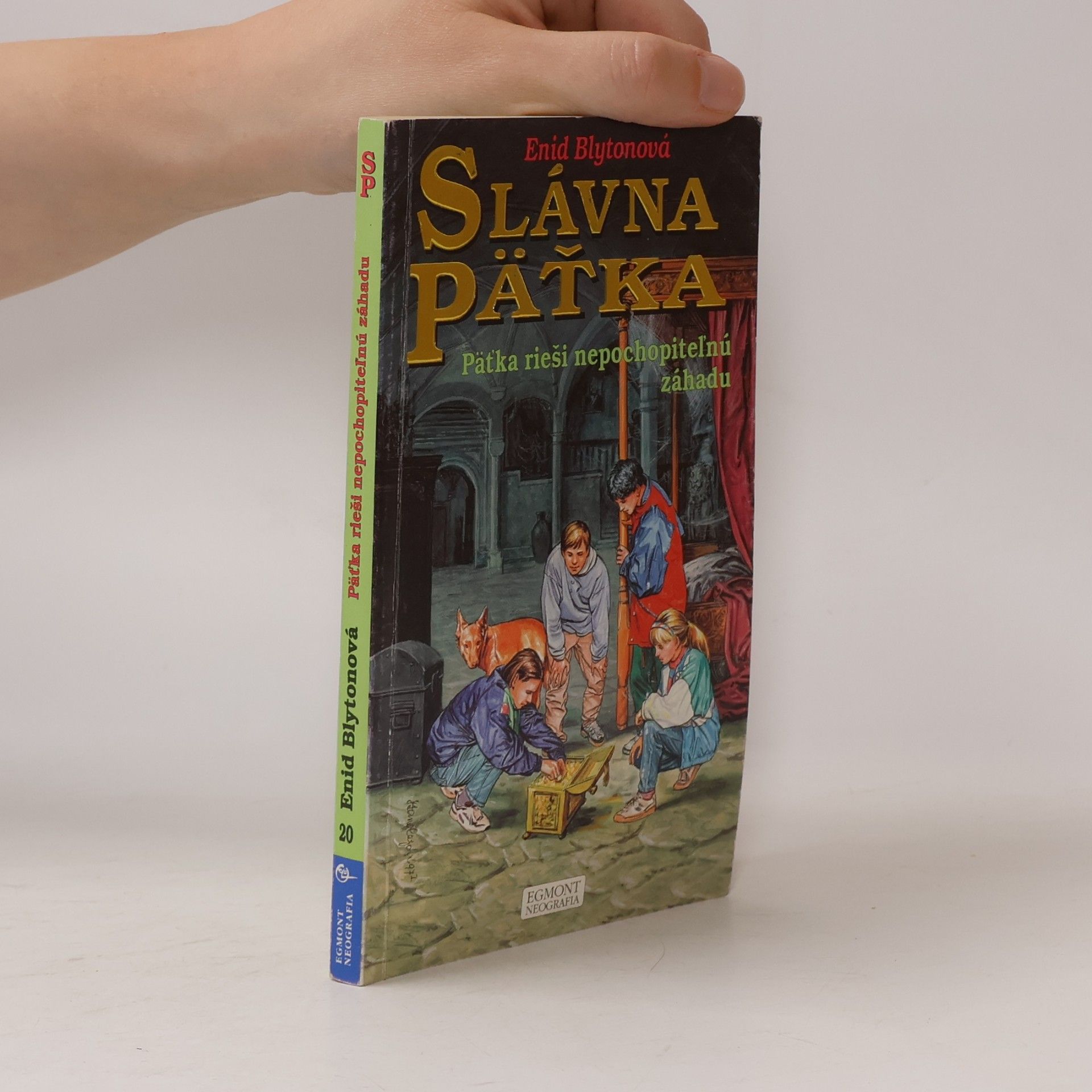 Enid Blyton Päťka rieši nepochopiteľnú záhadu