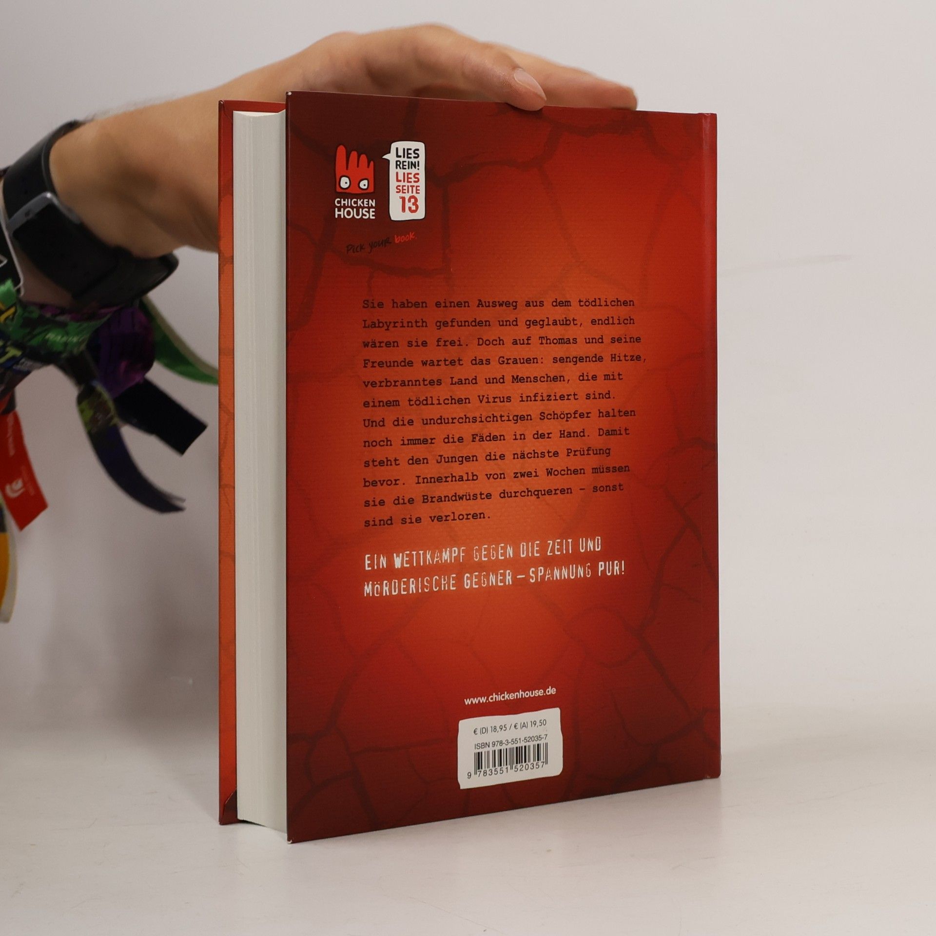 James Dashner Die Auserwählten. In der Brandwüste