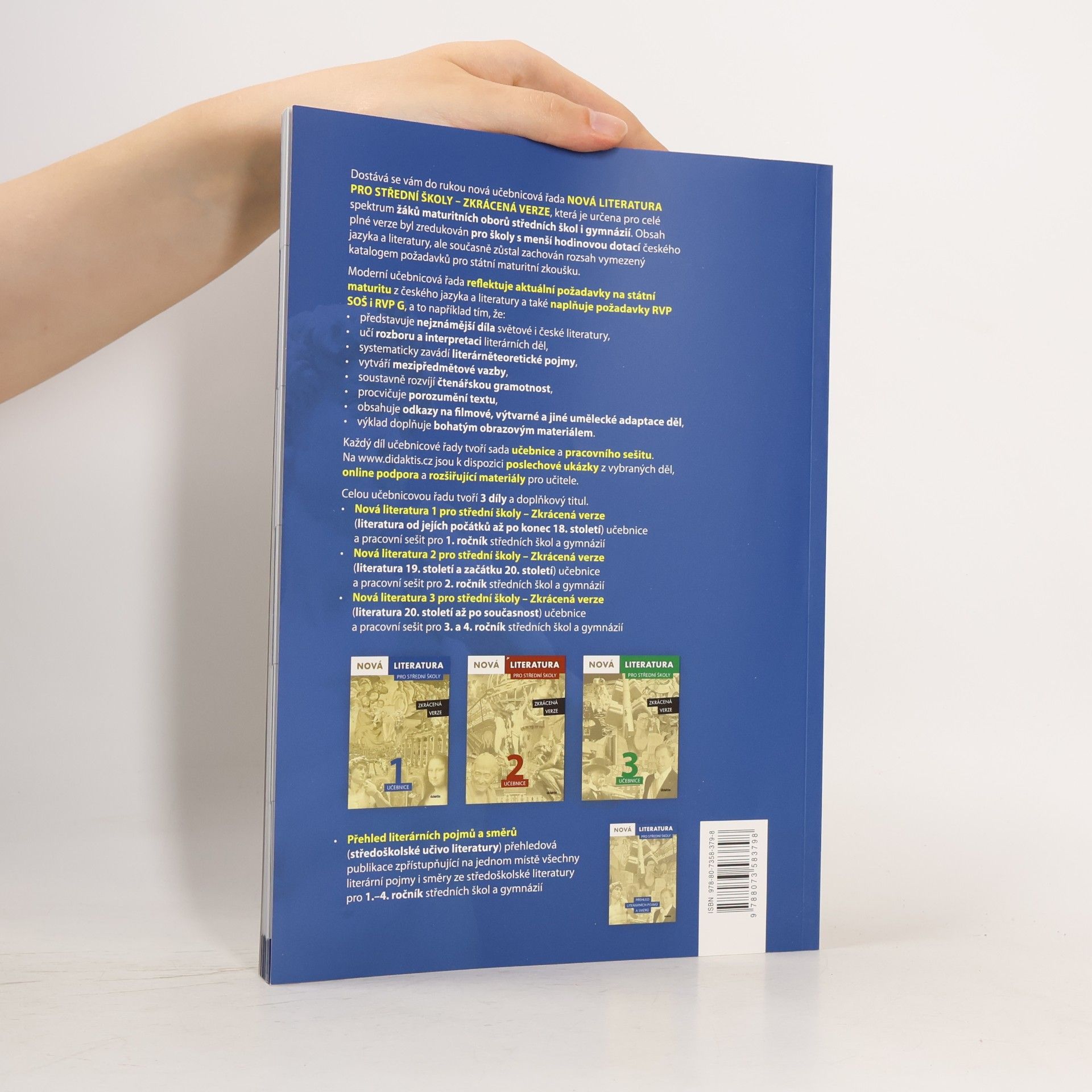 Various authors Nová literatura pro střední školy. 1, učebnice, zkrácená verze