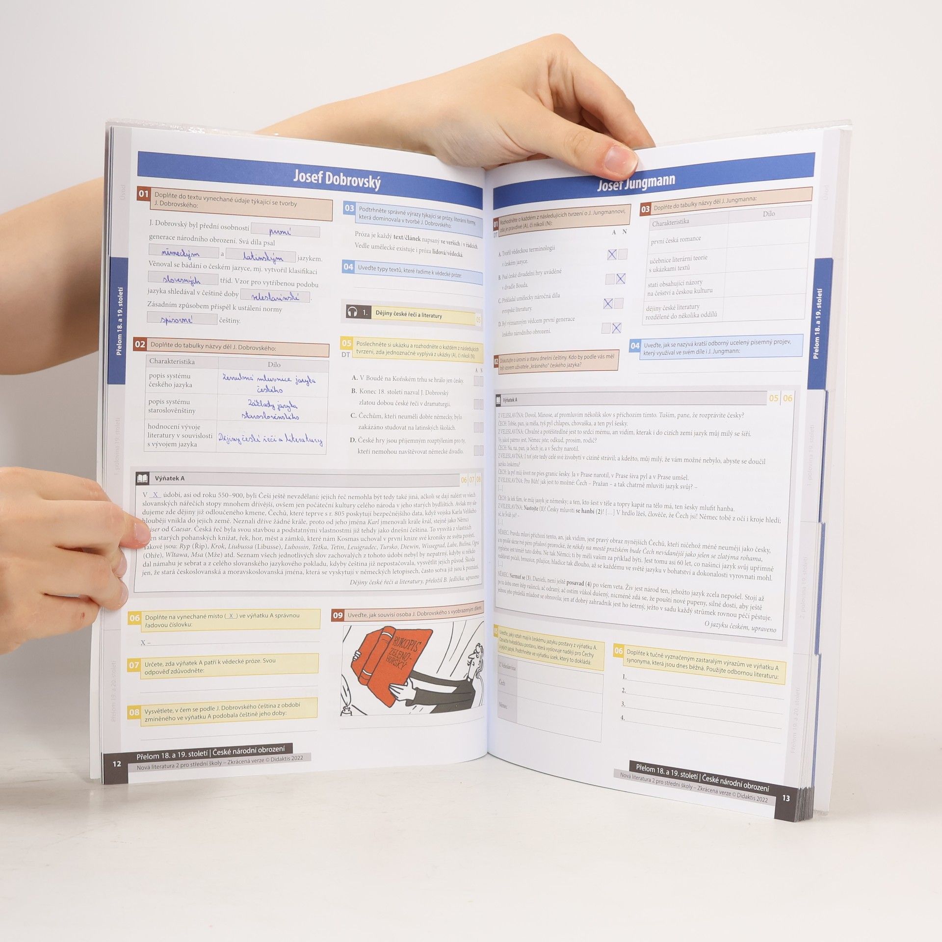 Autorenkollektiv Nová literatura pro střední školy 2 Pracovní sešit