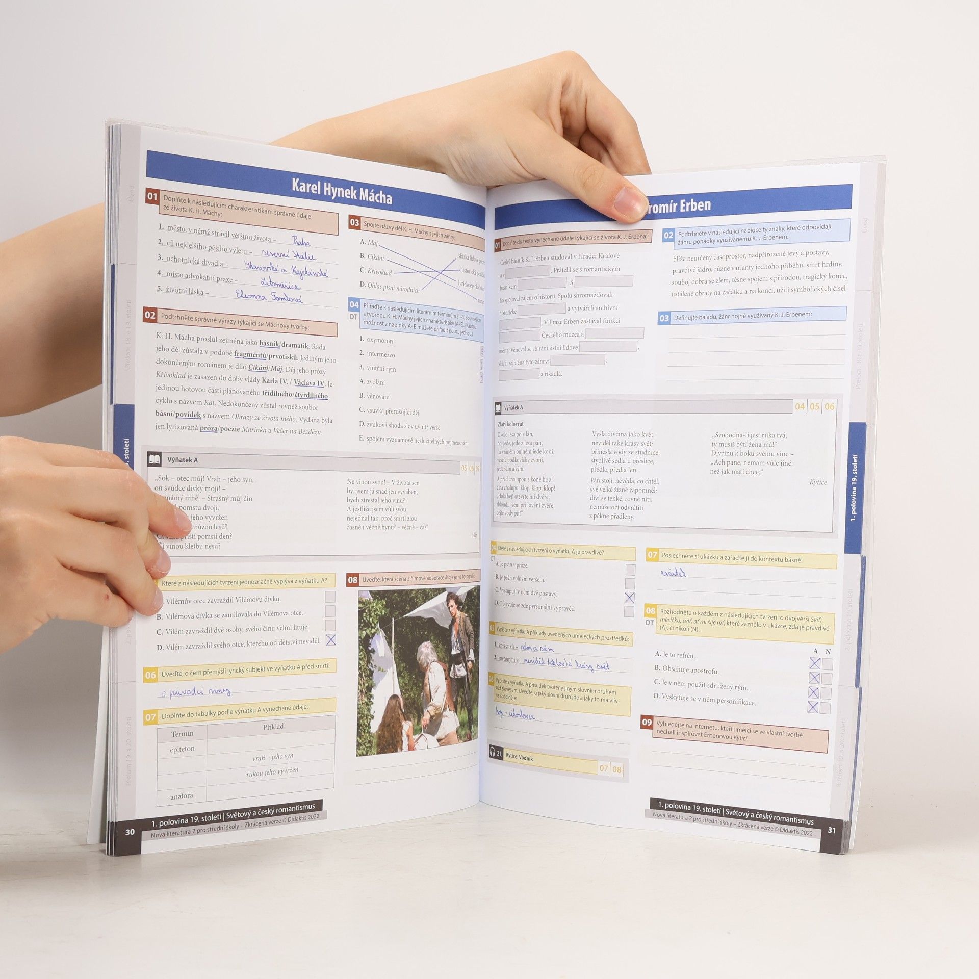 Autorenkollektiv Nová literatura pro střední školy 2 Pracovní sešit