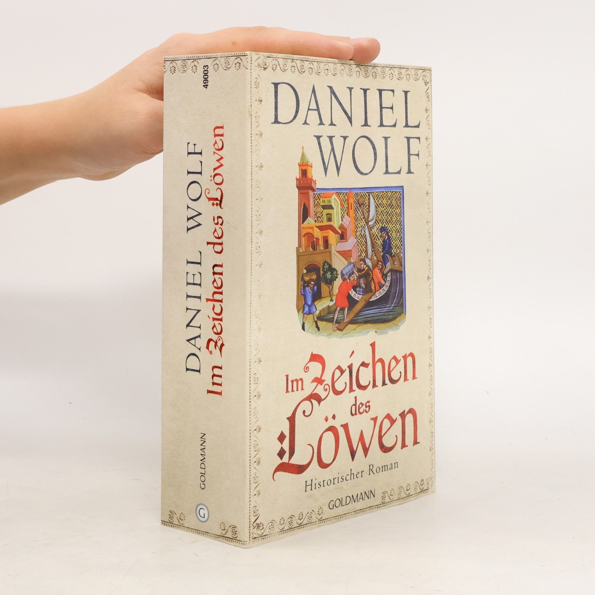 Daniel Wolf Im Zeichen des Löwen