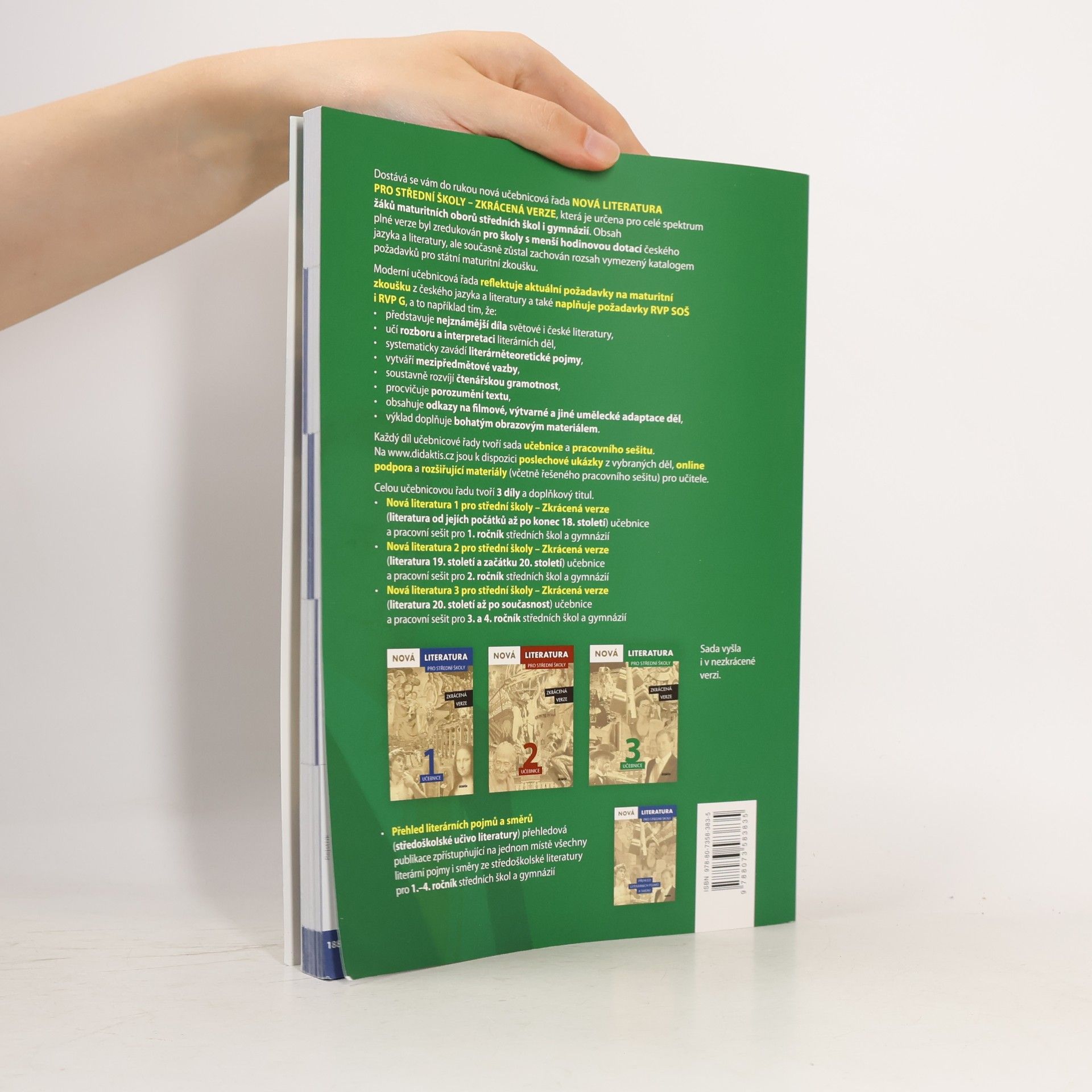Erik Gilk Nová literatura 3 pro střední školy. Zkrácená verze