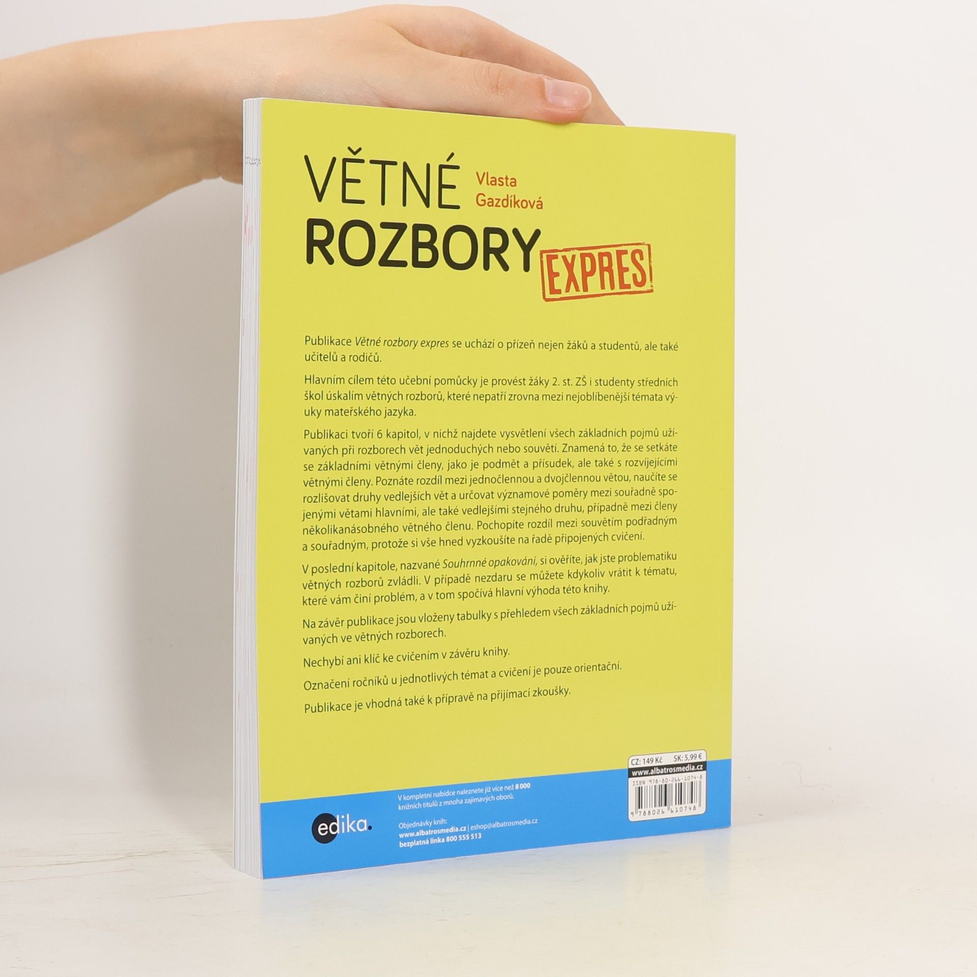 Vlasta Gazdíková Větné rozbory expres