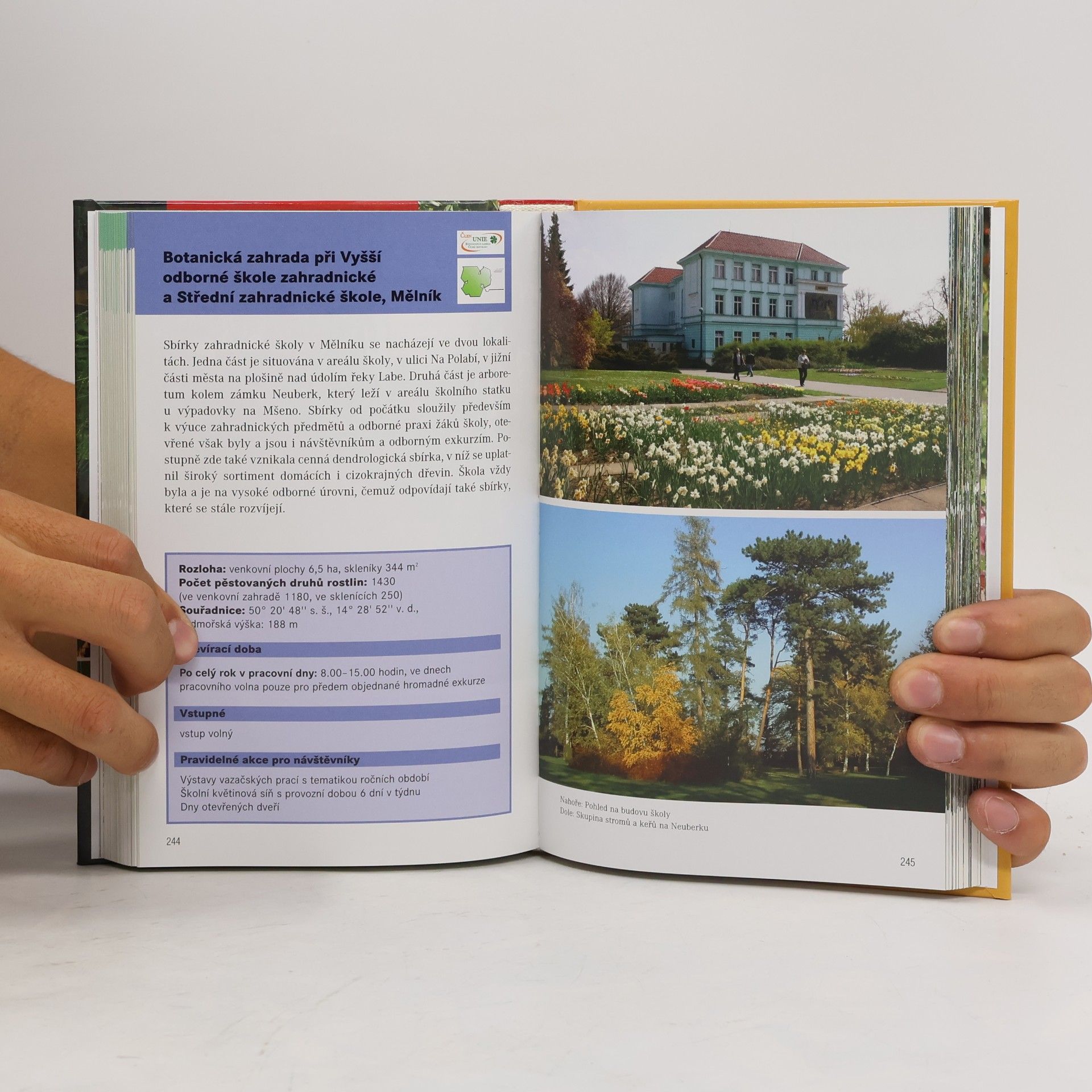 Petr Hanzelka Botanické zahrady a arboreta České republiky
