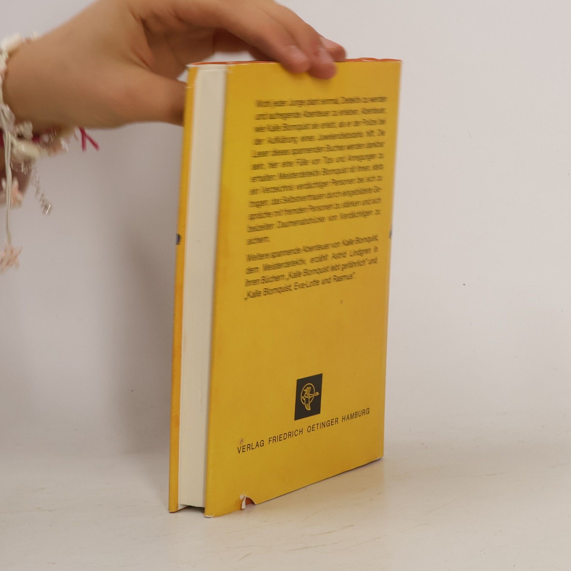 Astrid Lindgrenová Meisterdetektiv Blomquist