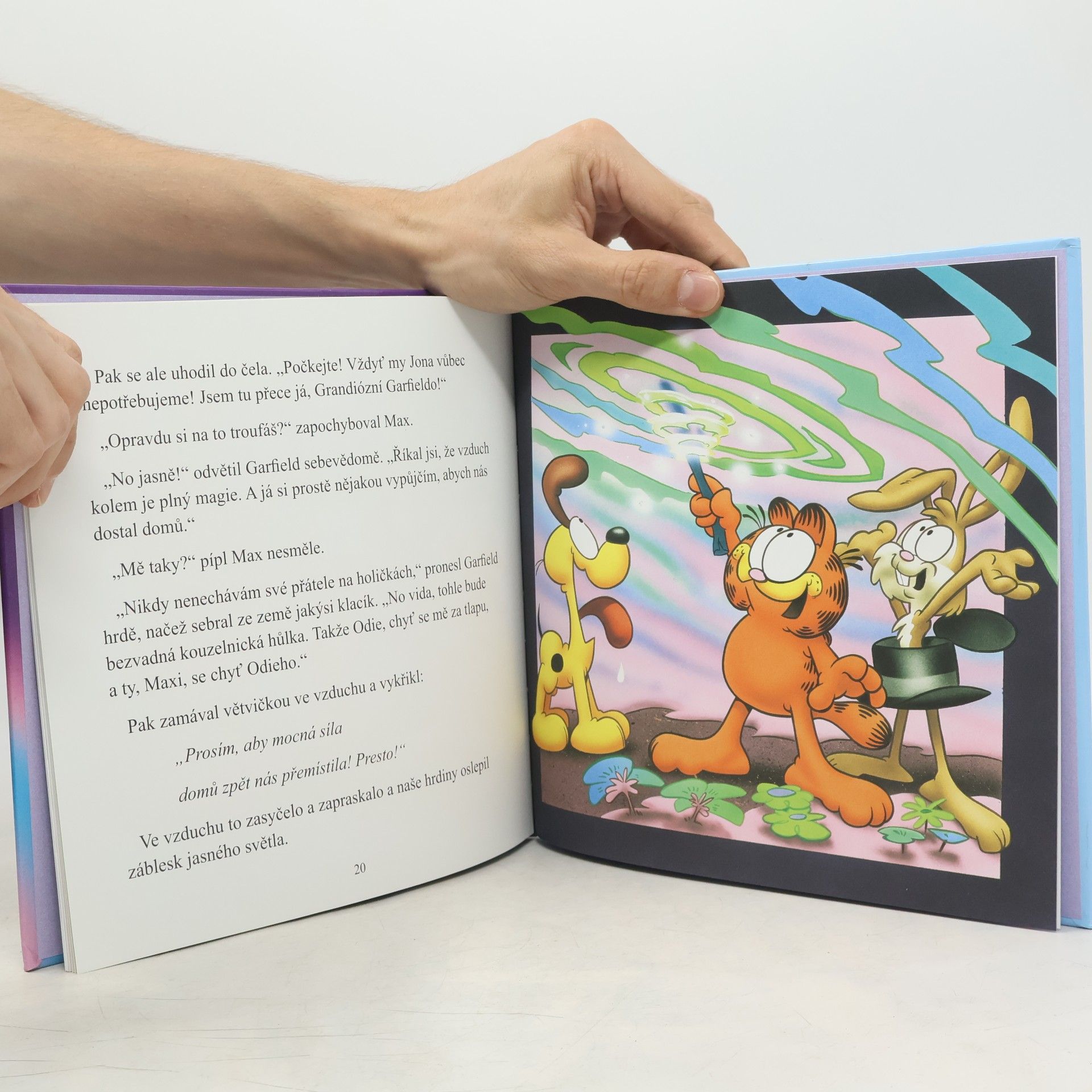 Jim Davis Garfield kouzelníkem