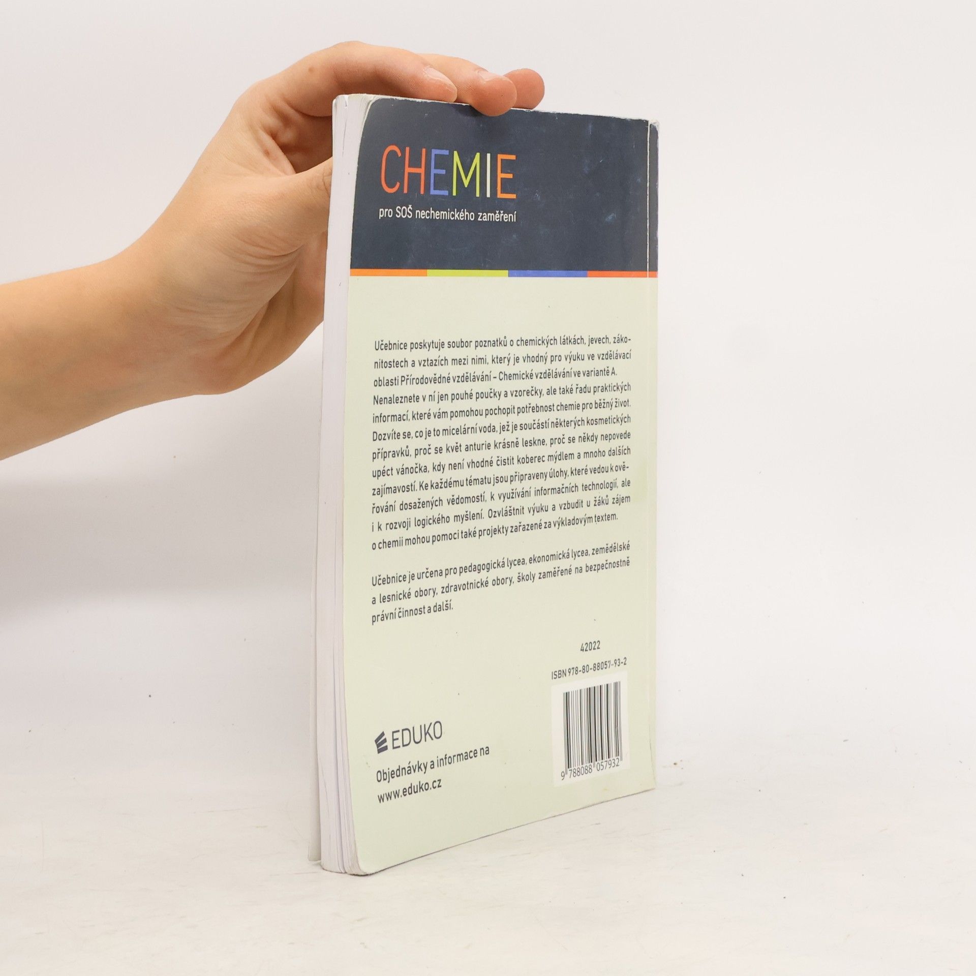 Martin Adamec Chemie pro SOŠ nechemického zaměření