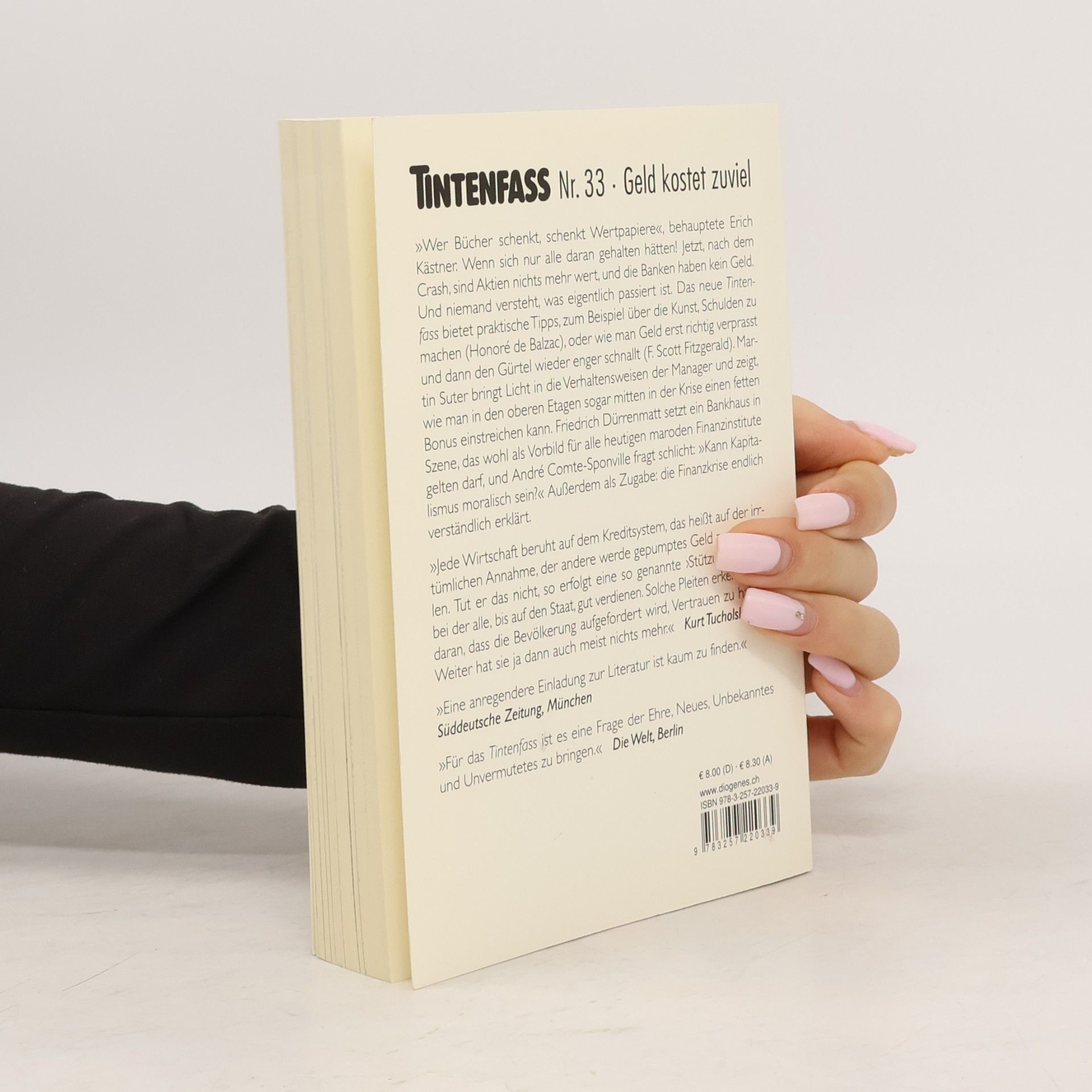 Various authors Tintenfass Nr. 33. Geld kostet zu viel