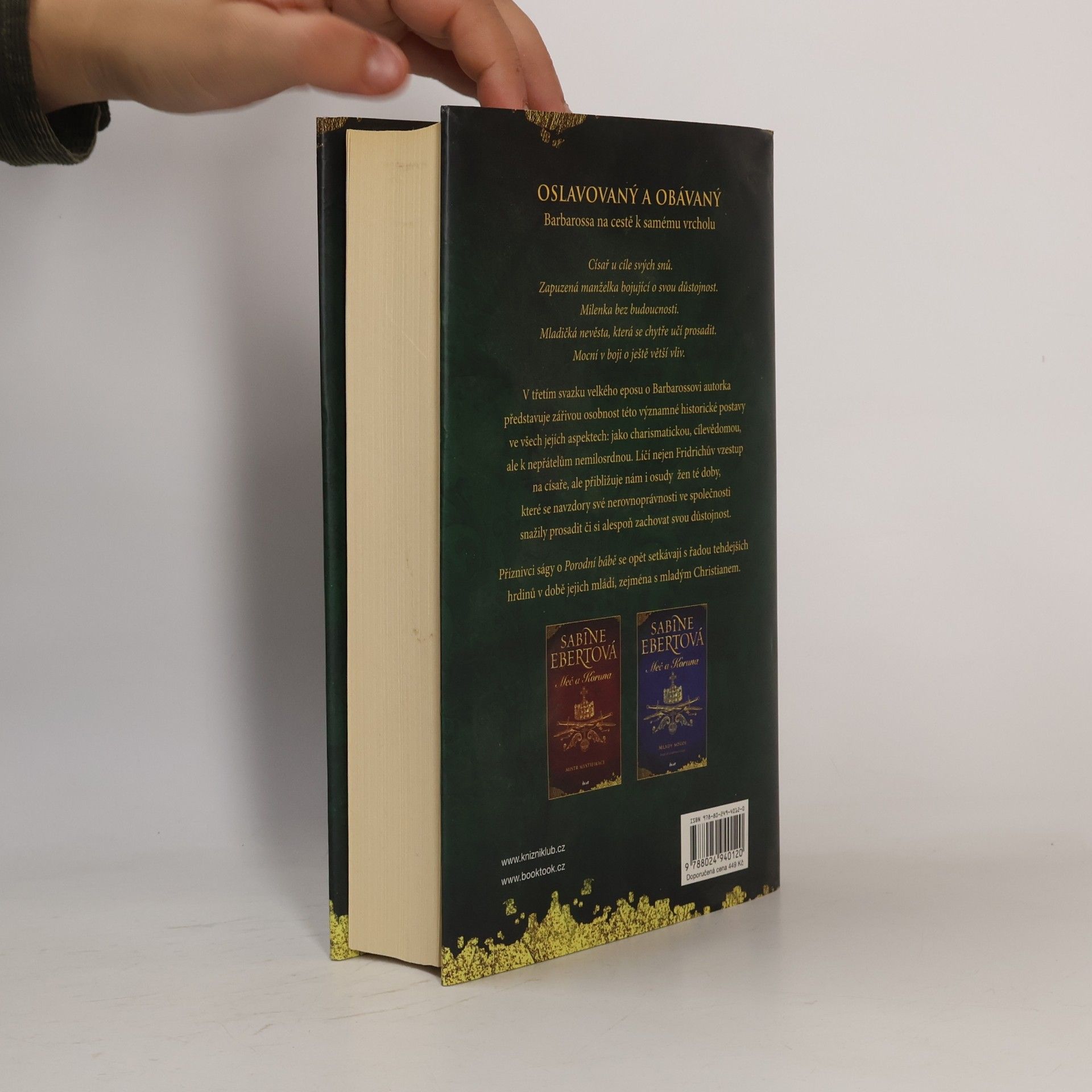 Sabine Ebert Meč a Koruna. Třetí díl středověké ságy. Čas zrady