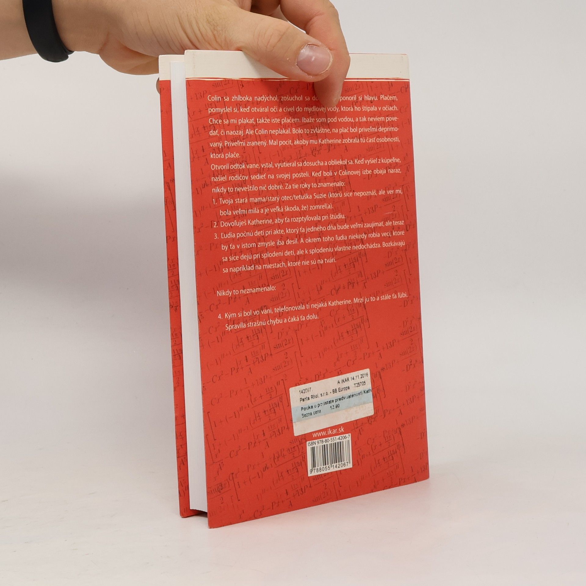 John Green Poučka o podstate predvídateľnosti Katherín