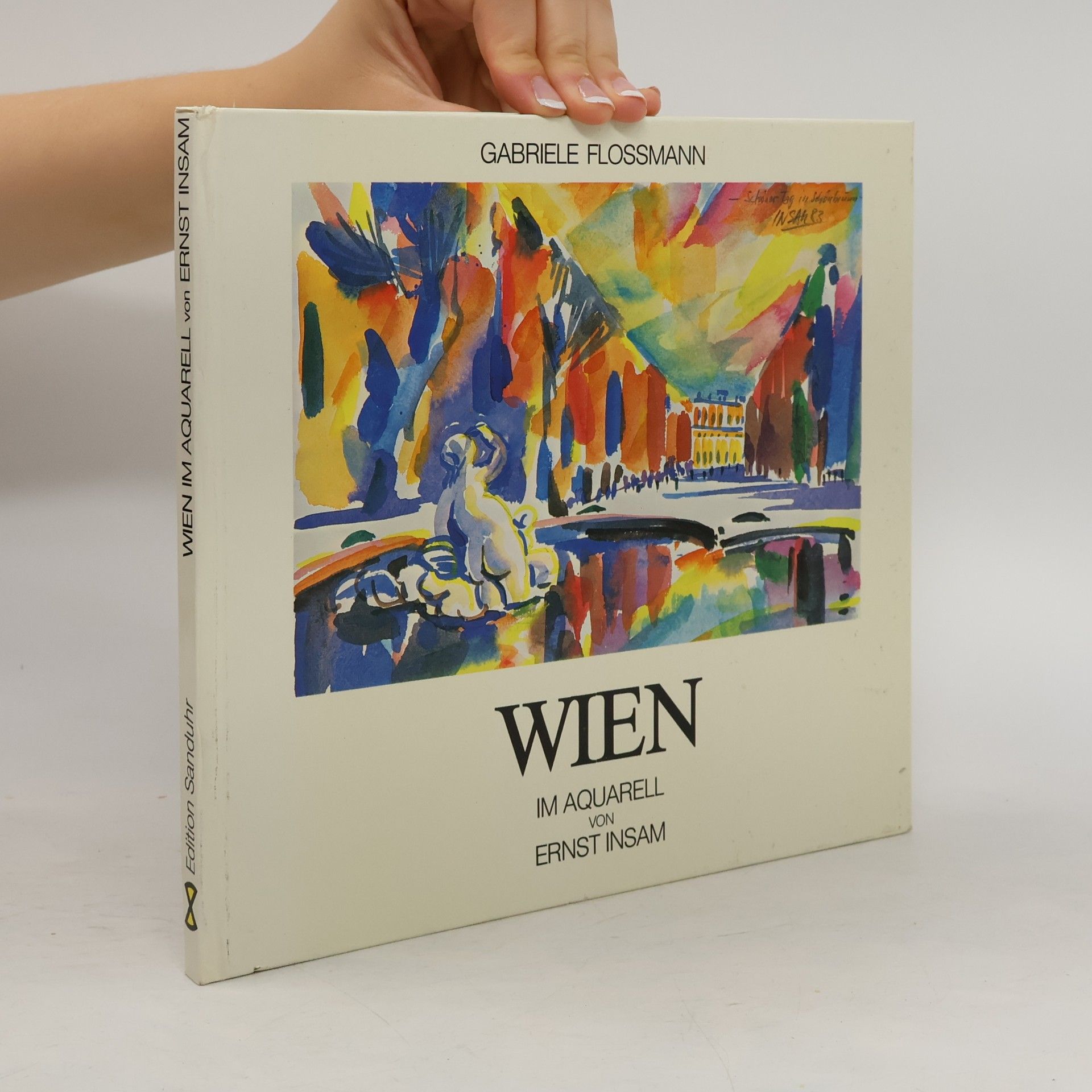 Ernst Insam Wien im Aquarell
