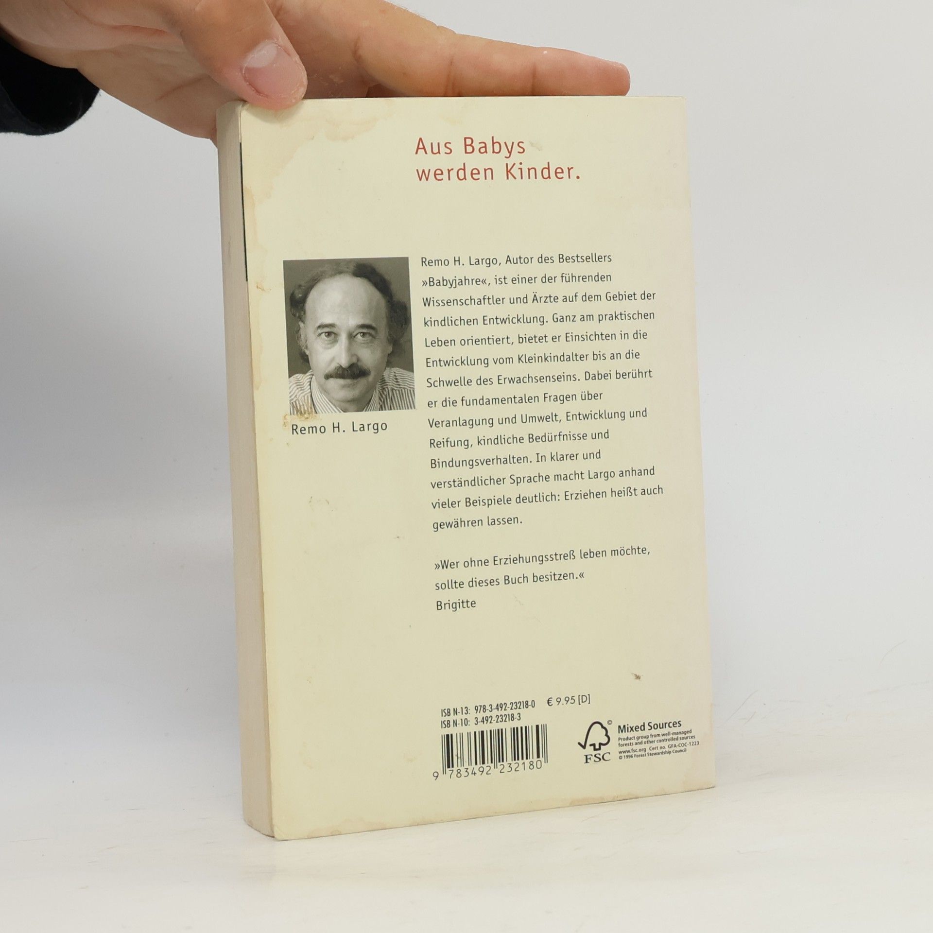 Remo H. Largo Kinderjahre