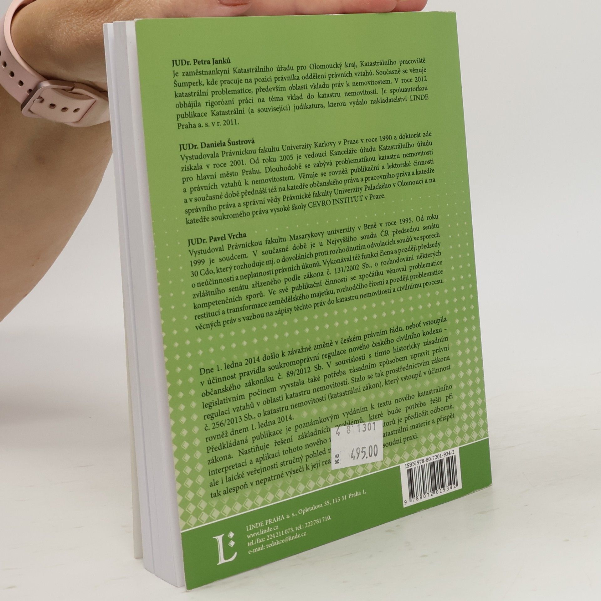 Autorenkollektiv Nový katastrální zákon : poznámkové vydání s vybranou judikaturou