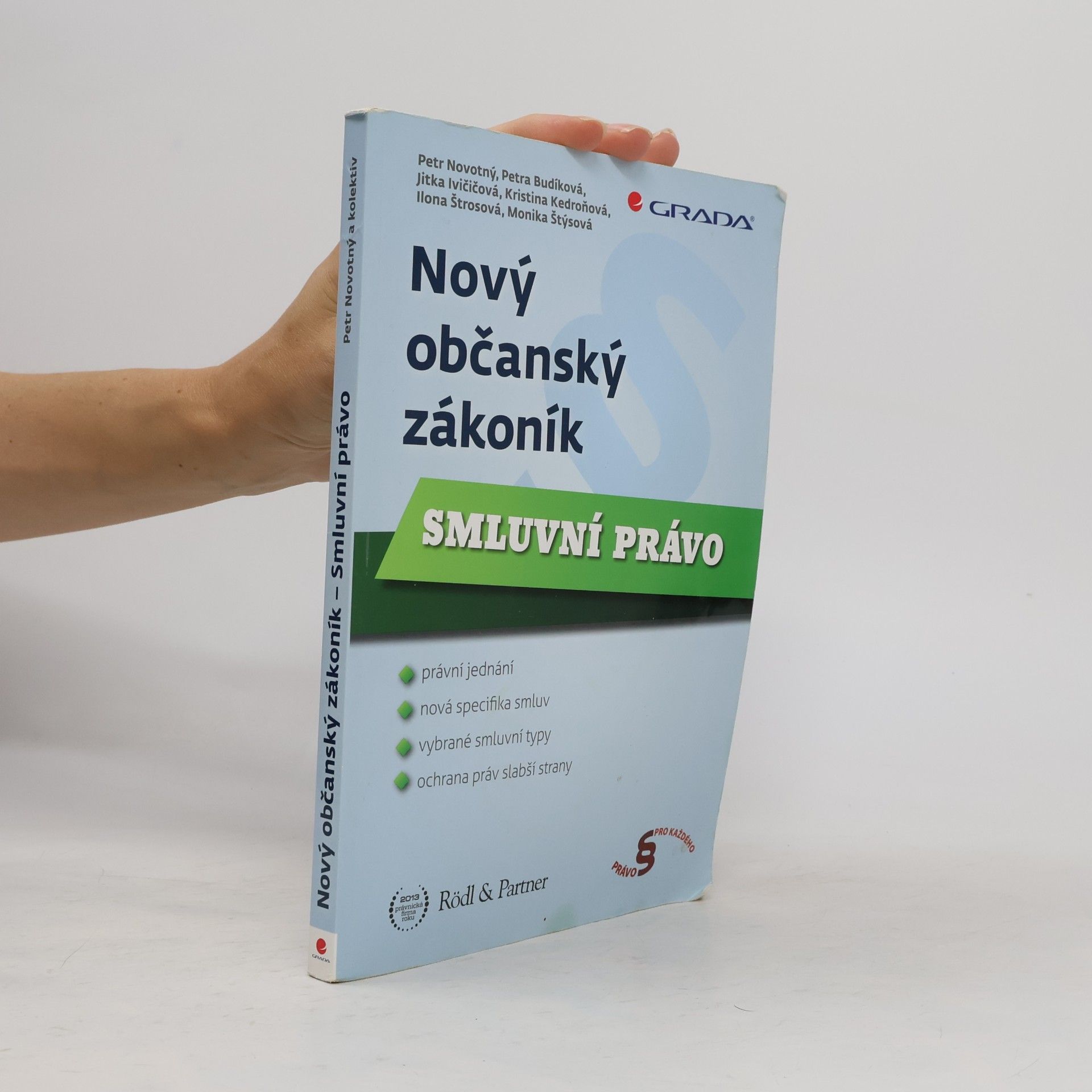 Petr Novotný Nový občanský zákoník. Smluvní právo