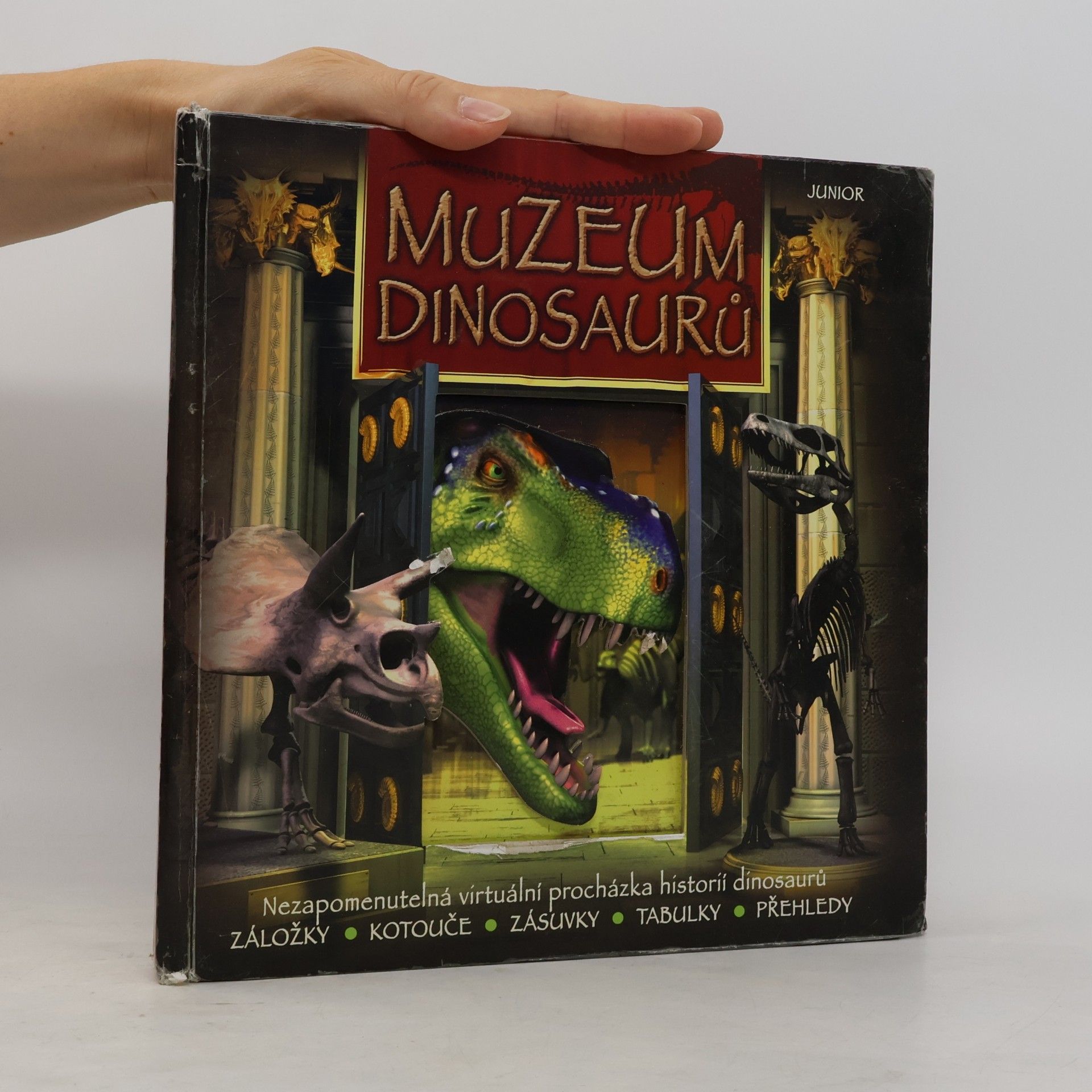 Jen Green Muzeum dinosaurů (pop-up leporelo viz foto)