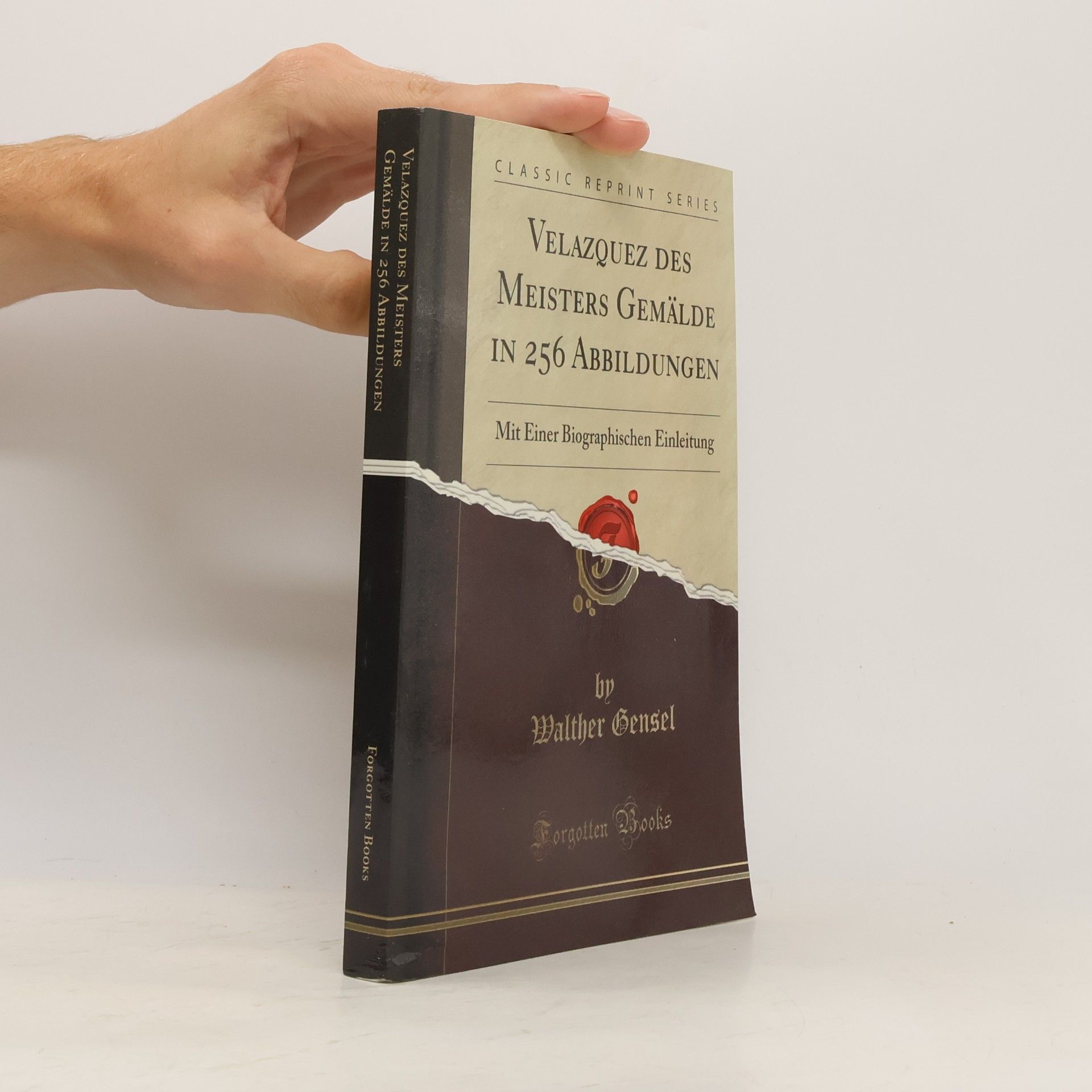 Velazquez des Meisters Gemälde in 256 Abbildungen: Mit einer biographischen Einleitung (Classic Reprint)