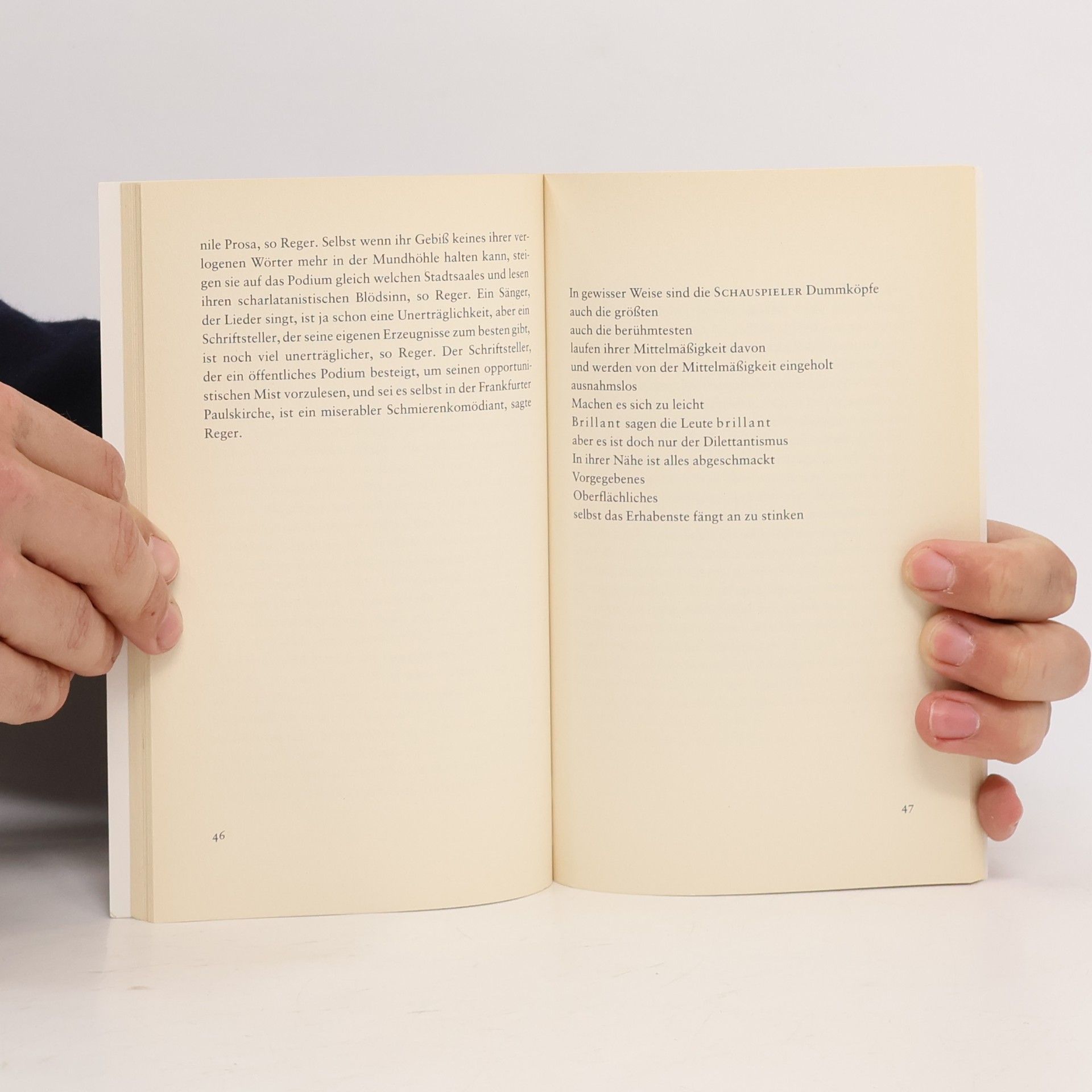 Thomas Bernhard Thomas Bernhard für Boshafte