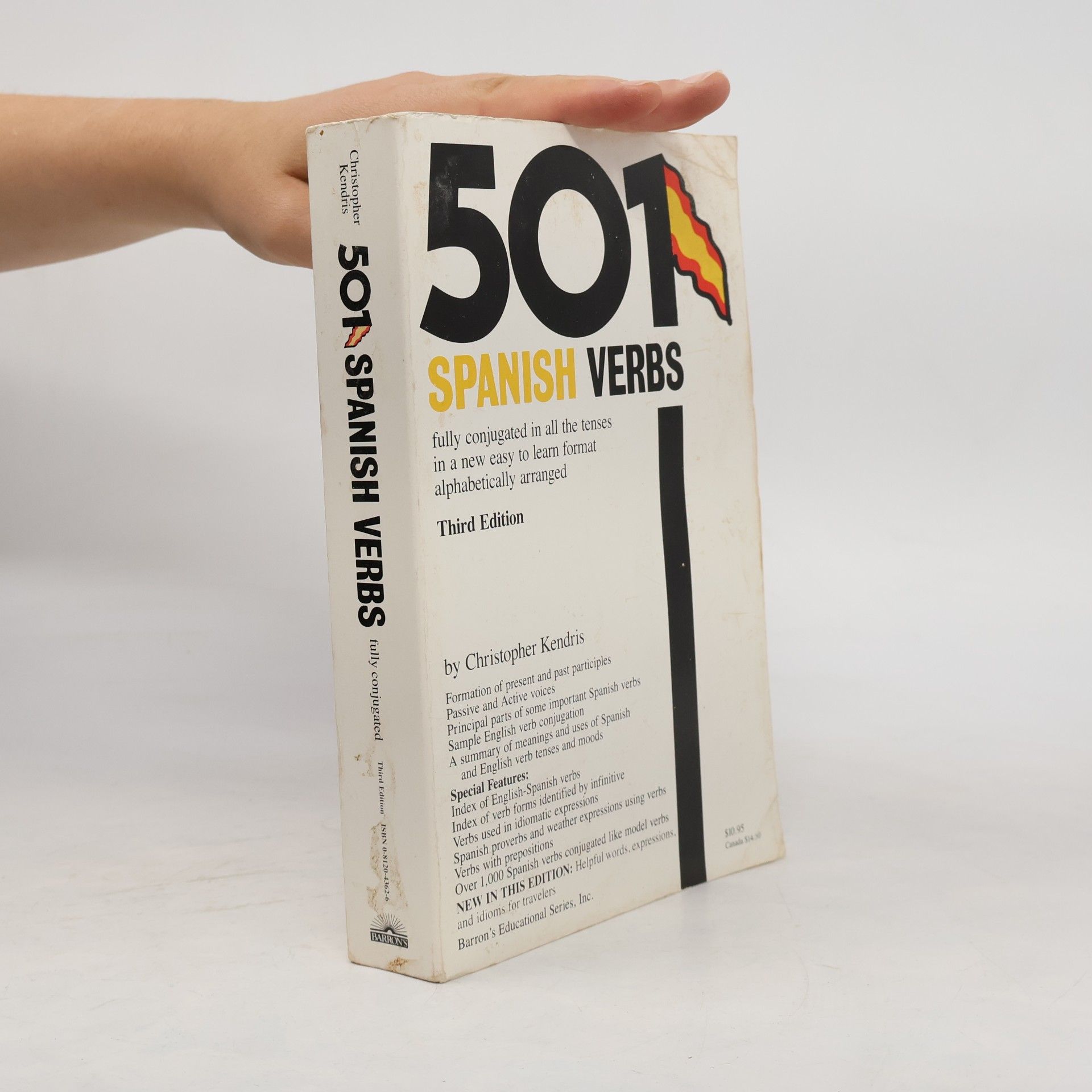 Christopher Kendris 501 Verbs Series: 501 Spanish Verbs - Third Edition