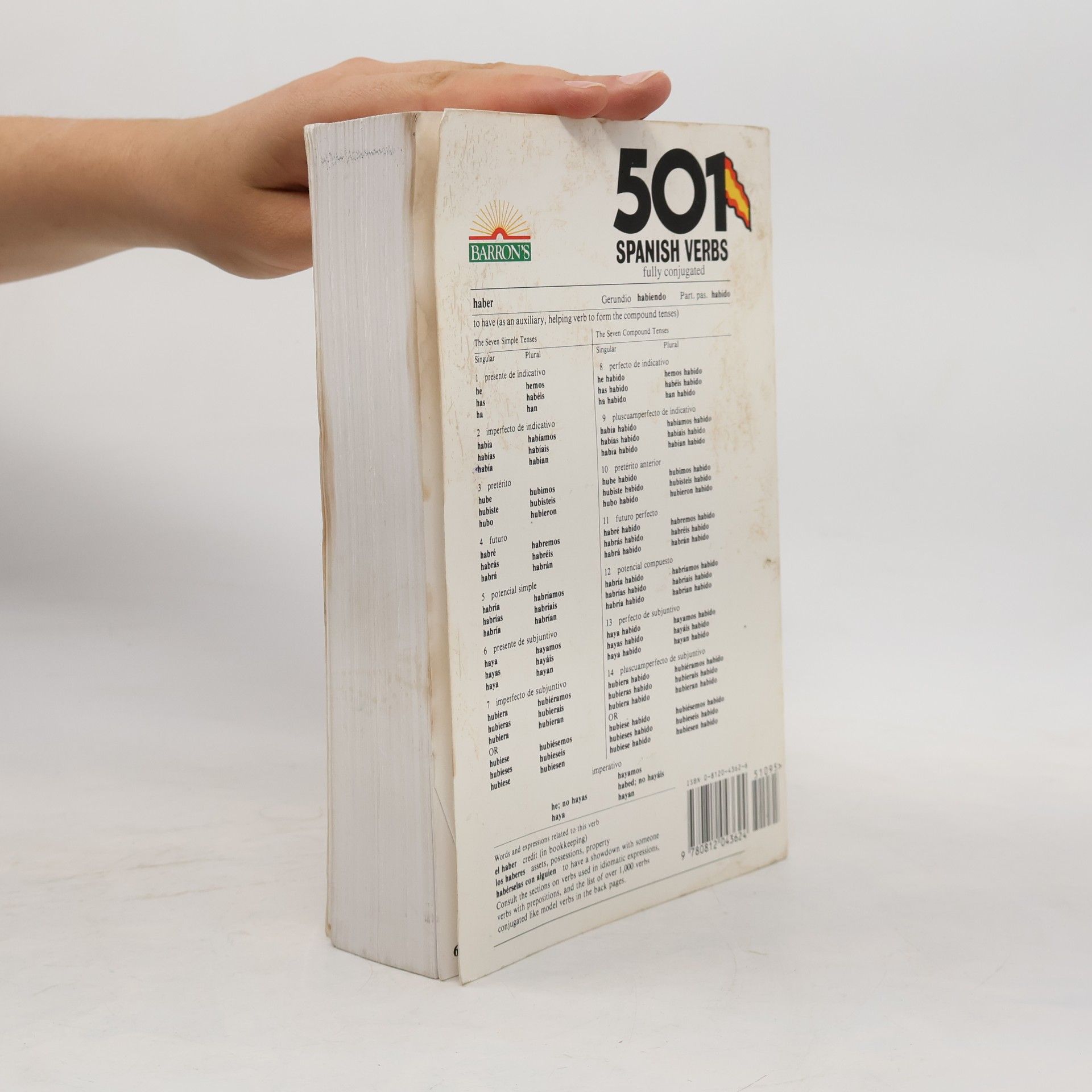 Christopher Kendris 501 Verbs Series: 501 Spanish Verbs - Third Edition