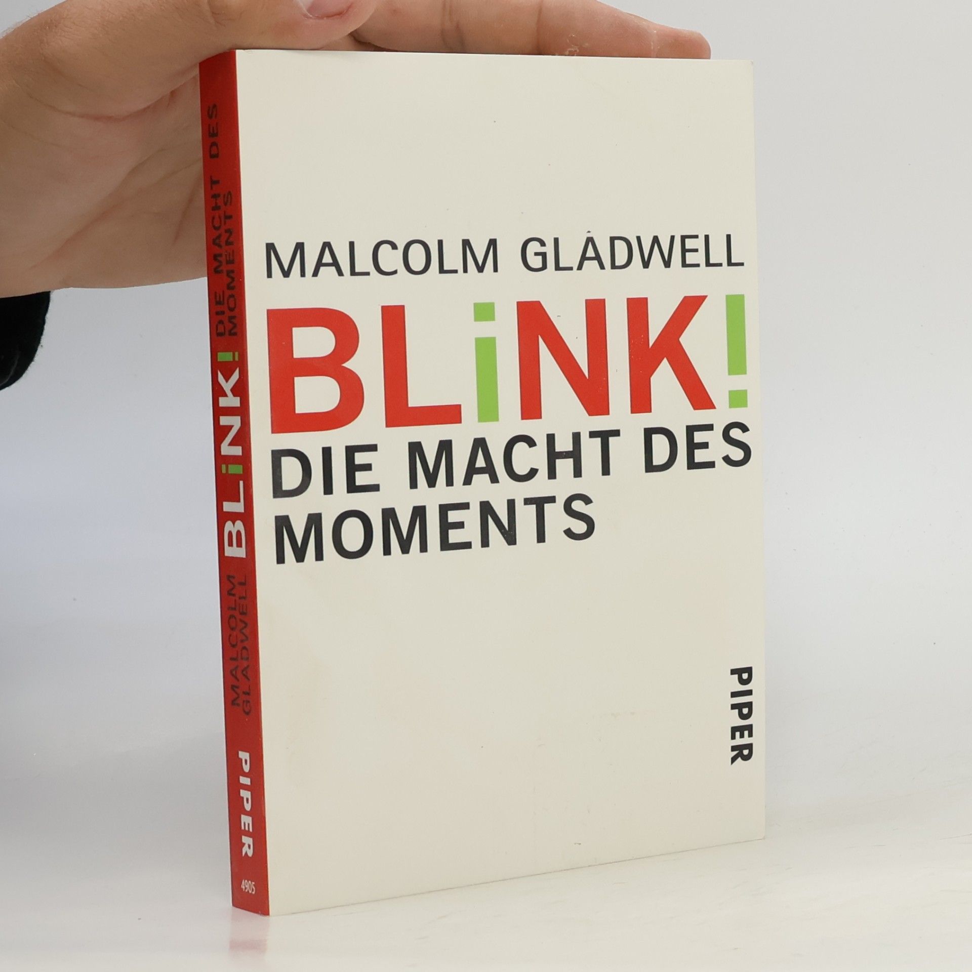 Malcolm Gladwell Blink! Die Macht des Moments