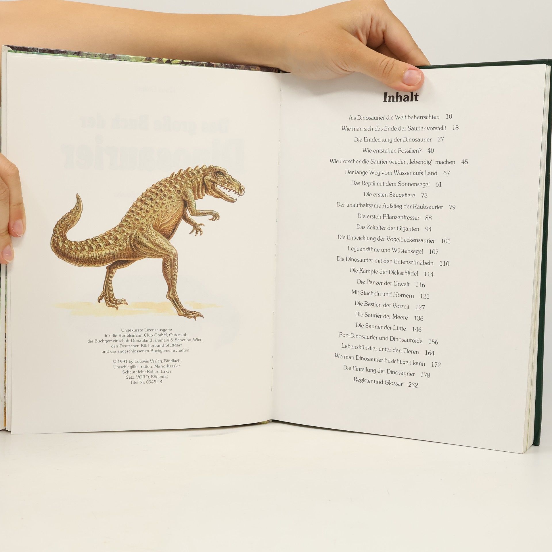 Klaus Gröper Das grosse Buch der Dinosaurier