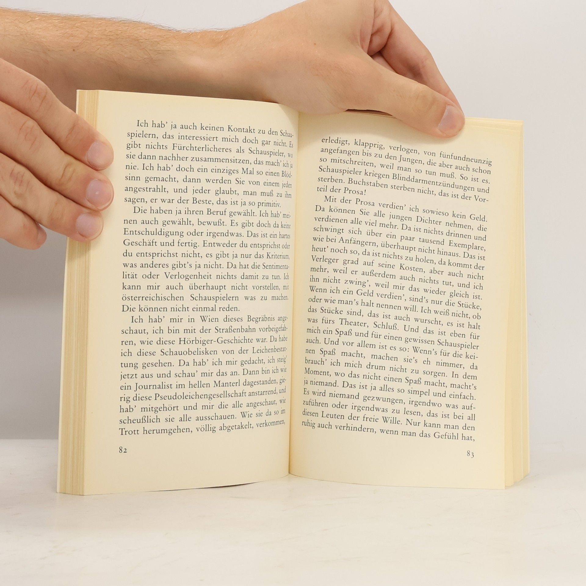 Kurt Hofmann Aus Gesprächen mit Thomas Bernhard