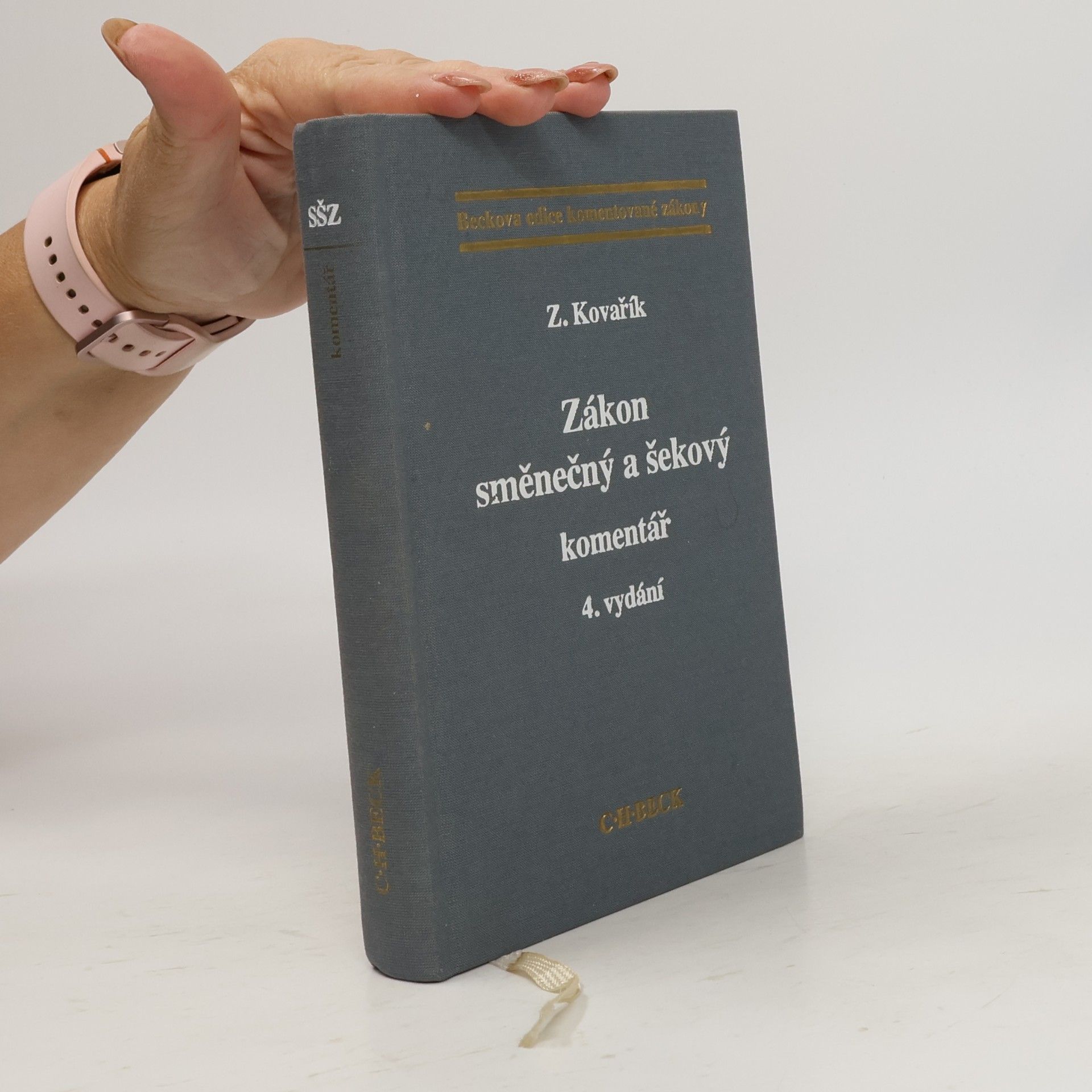 Zdeněk Kovařík Zákon směnečný a šekový : komentář