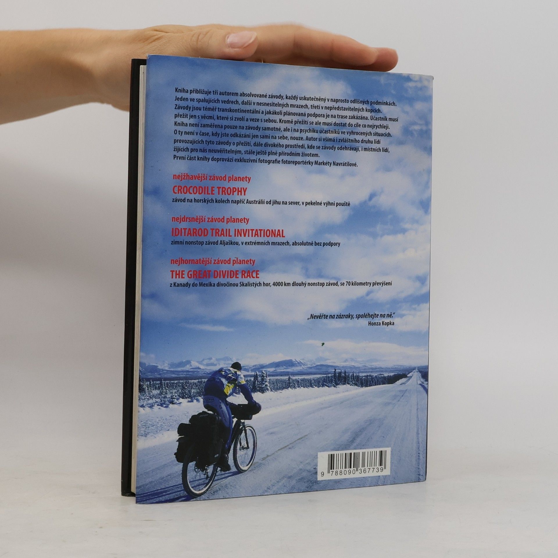 Jan Kopka Cyklistickým peklem