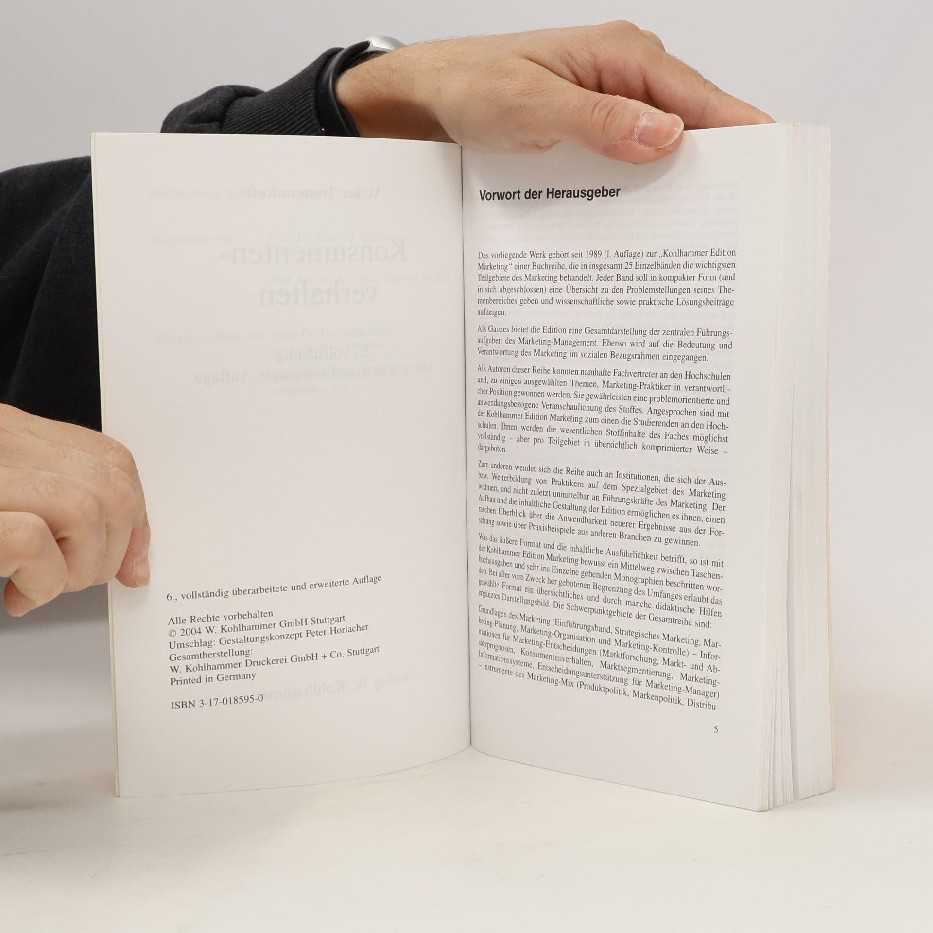 Hermann Diller Kohlhammer Edition Marketing: Konsumentenverhalten