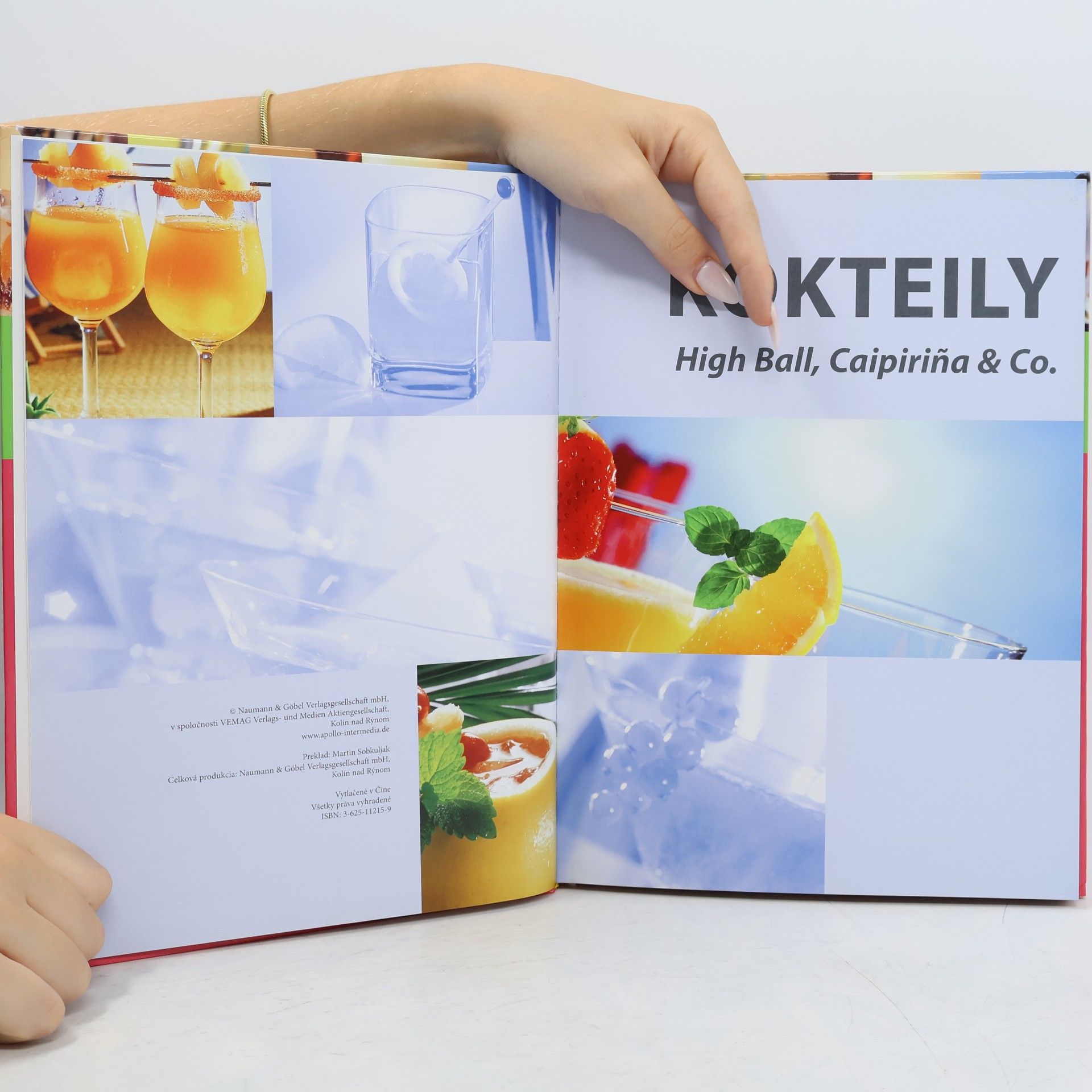 Kolektiv autorů Kokteily. High Ball, Caipiriňa & Co.